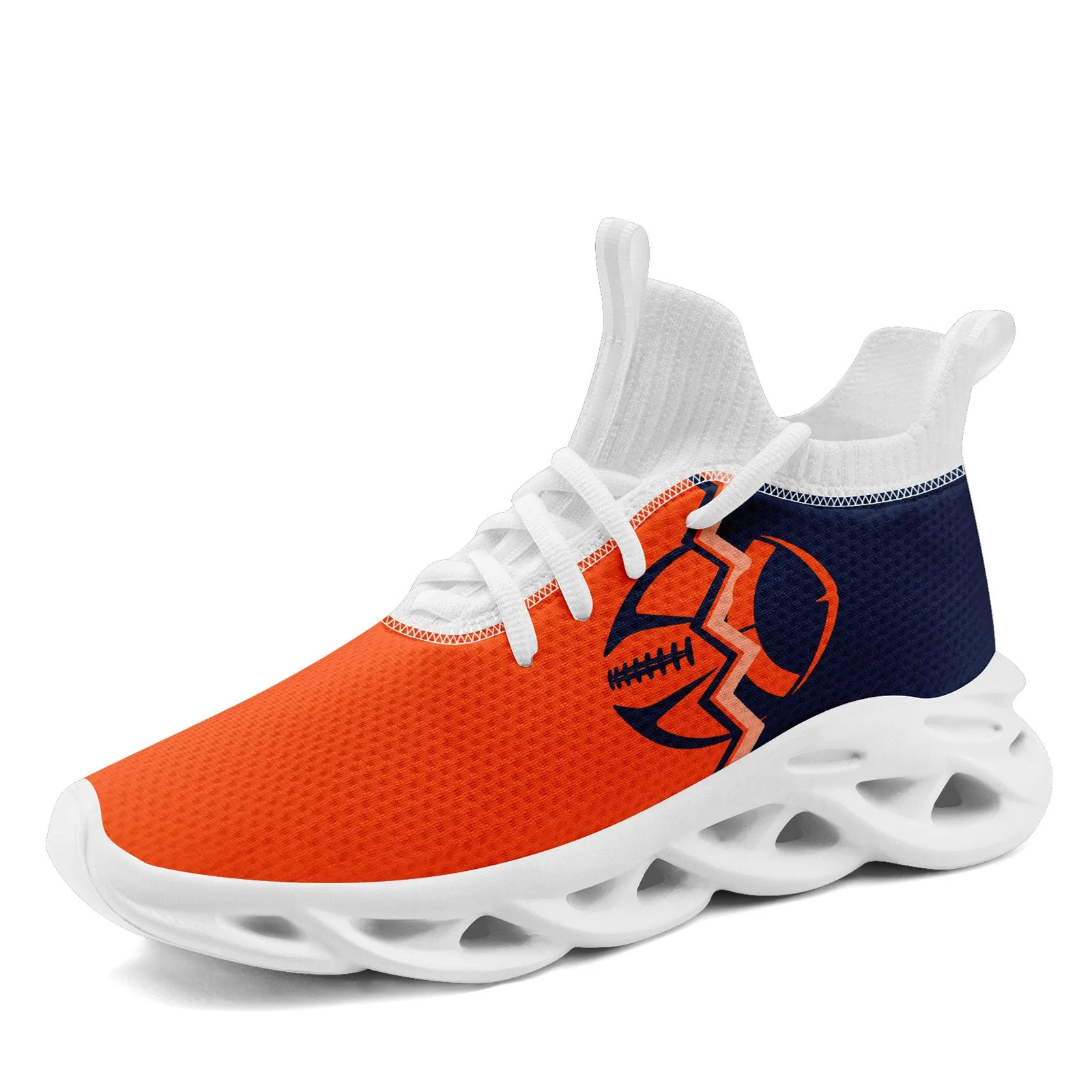 Custom Blue Orange Colorado Maxsoul Shoes Personalized Sneaker FN030A-D028017-21