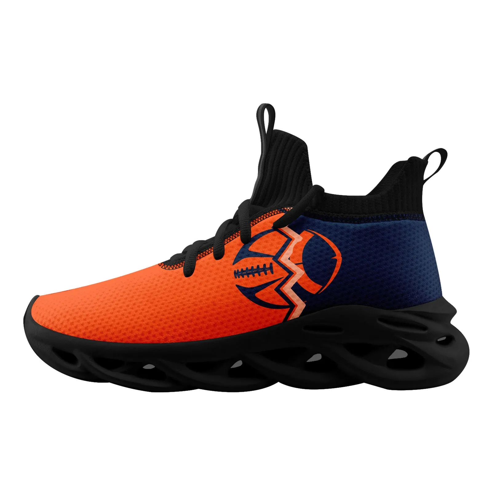 Custom Blue Orange Colorado Maxsoul Shoes Personalized Sneaker FN030A-D028017-21