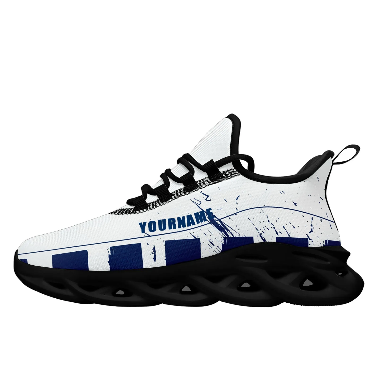 Custom Blue White Indianapolis Maxsoul Shoes Personalized Sneaker FN003-D020260-14