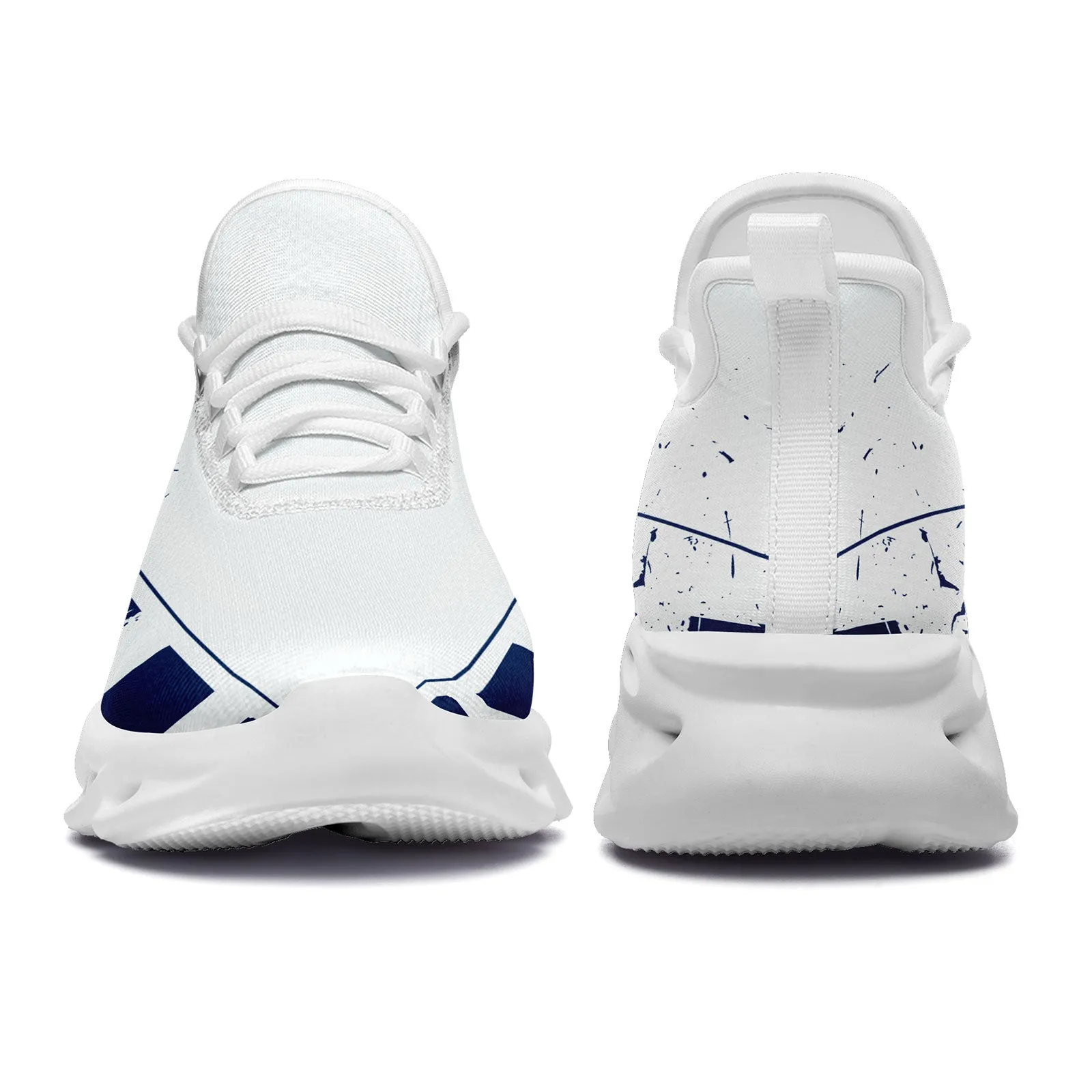 Custom Blue White Indianapolis Maxsoul Shoes Personalized Sneaker FN003-D020260-14