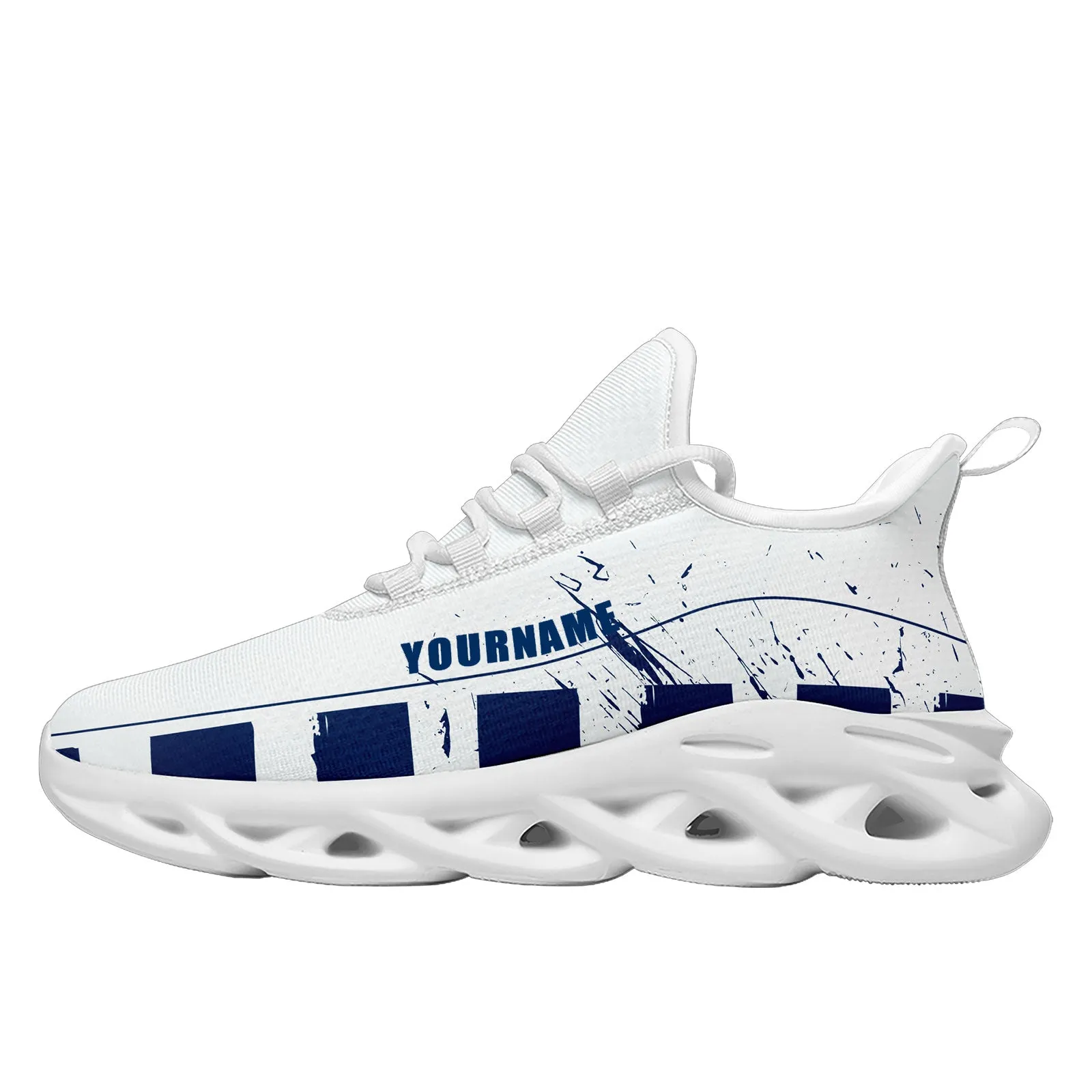 Custom Blue White Indianapolis Maxsoul Shoes Personalized Sneaker FN003-D020260-14