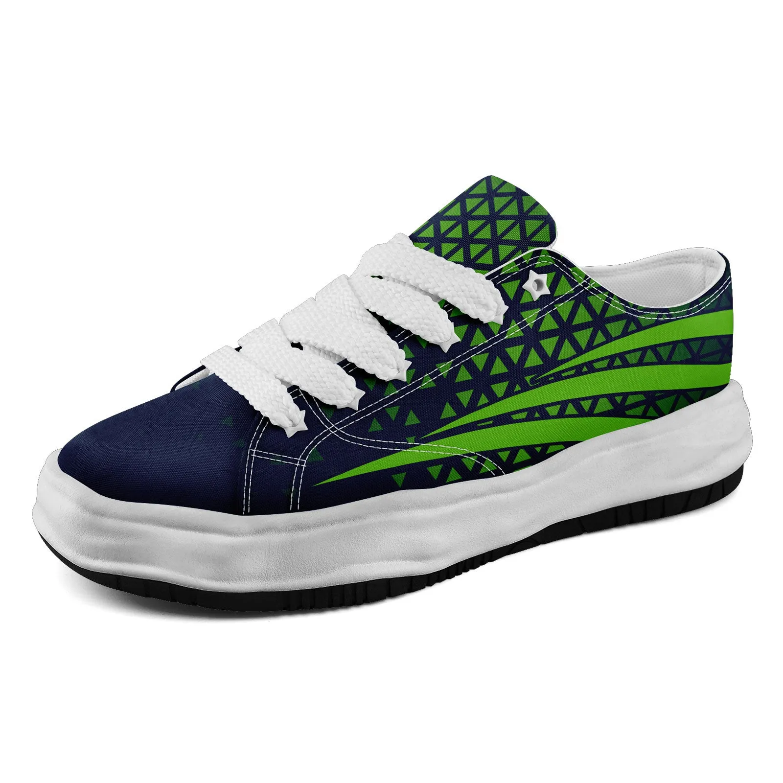 Custom Blue White Washington Shoes Personalized Sneaker FN038-D023003-27