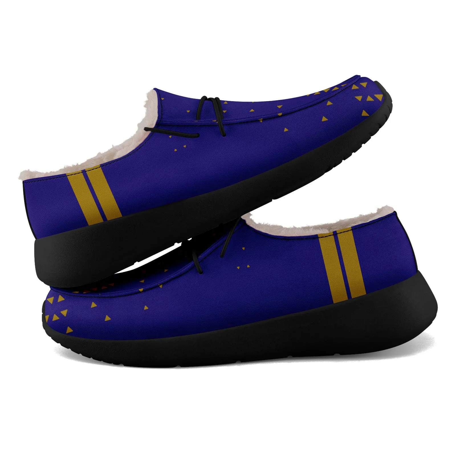 Custom Blue Yellow Baltimore Shoes Personalized Sneaker FN042-D020279-2