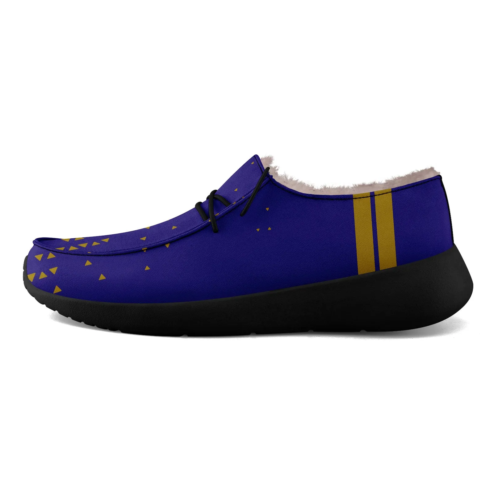 Custom Blue Yellow Baltimore Shoes Personalized Sneaker FN042-D020279-2