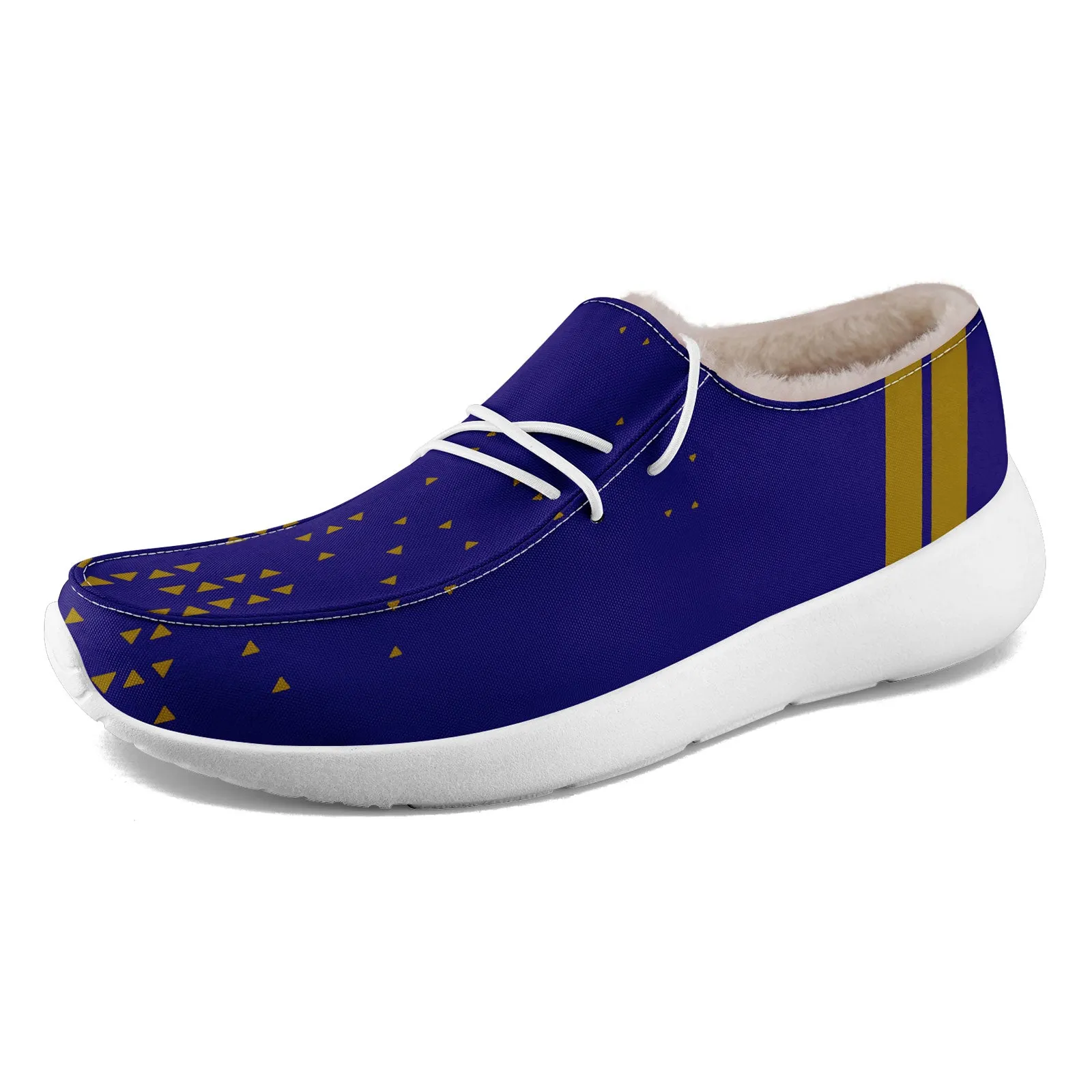 Custom Blue Yellow Baltimore Shoes Personalized Sneaker FN042-D020279-2