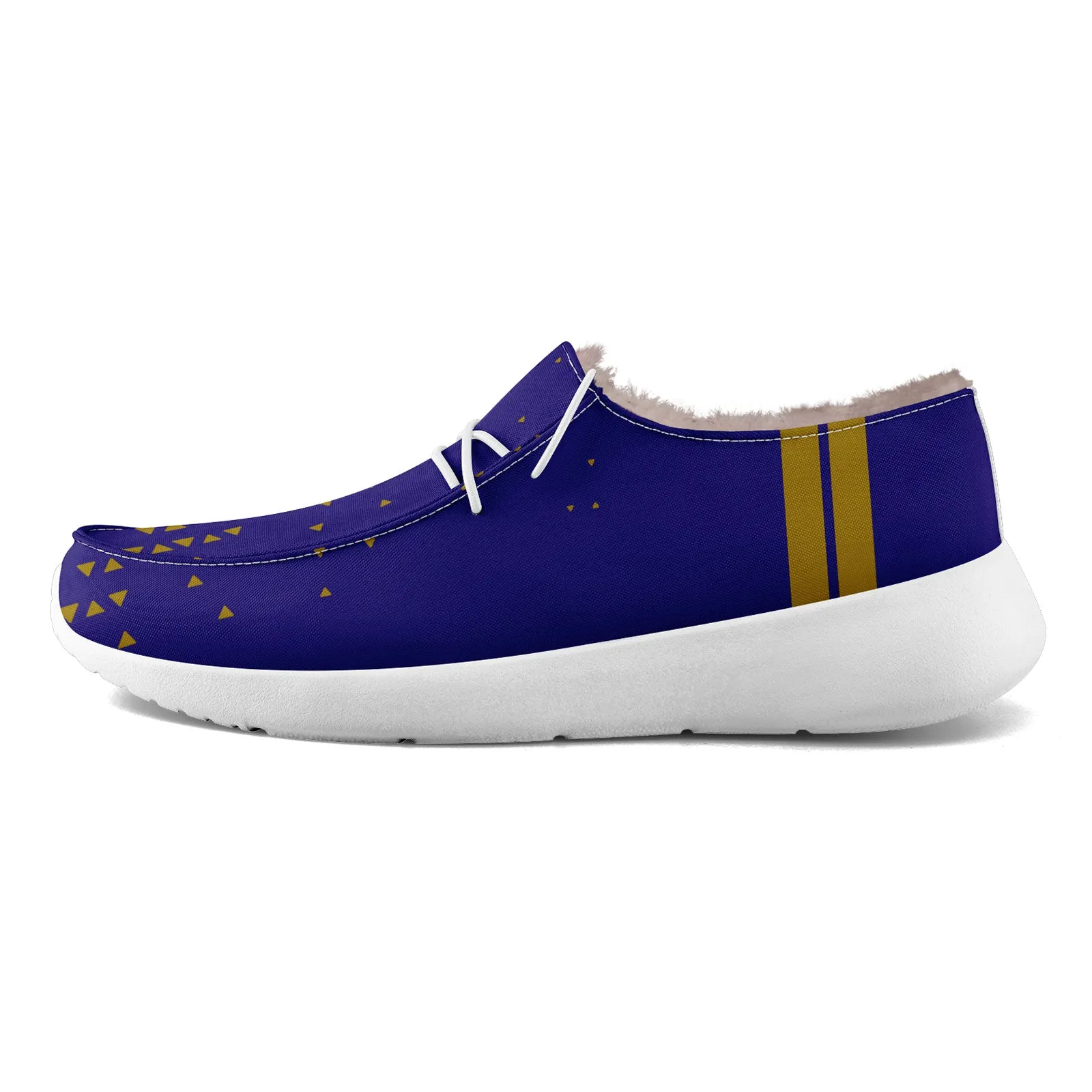 Custom Blue Yellow Baltimore Shoes Personalized Sneaker FN042-D020279-2