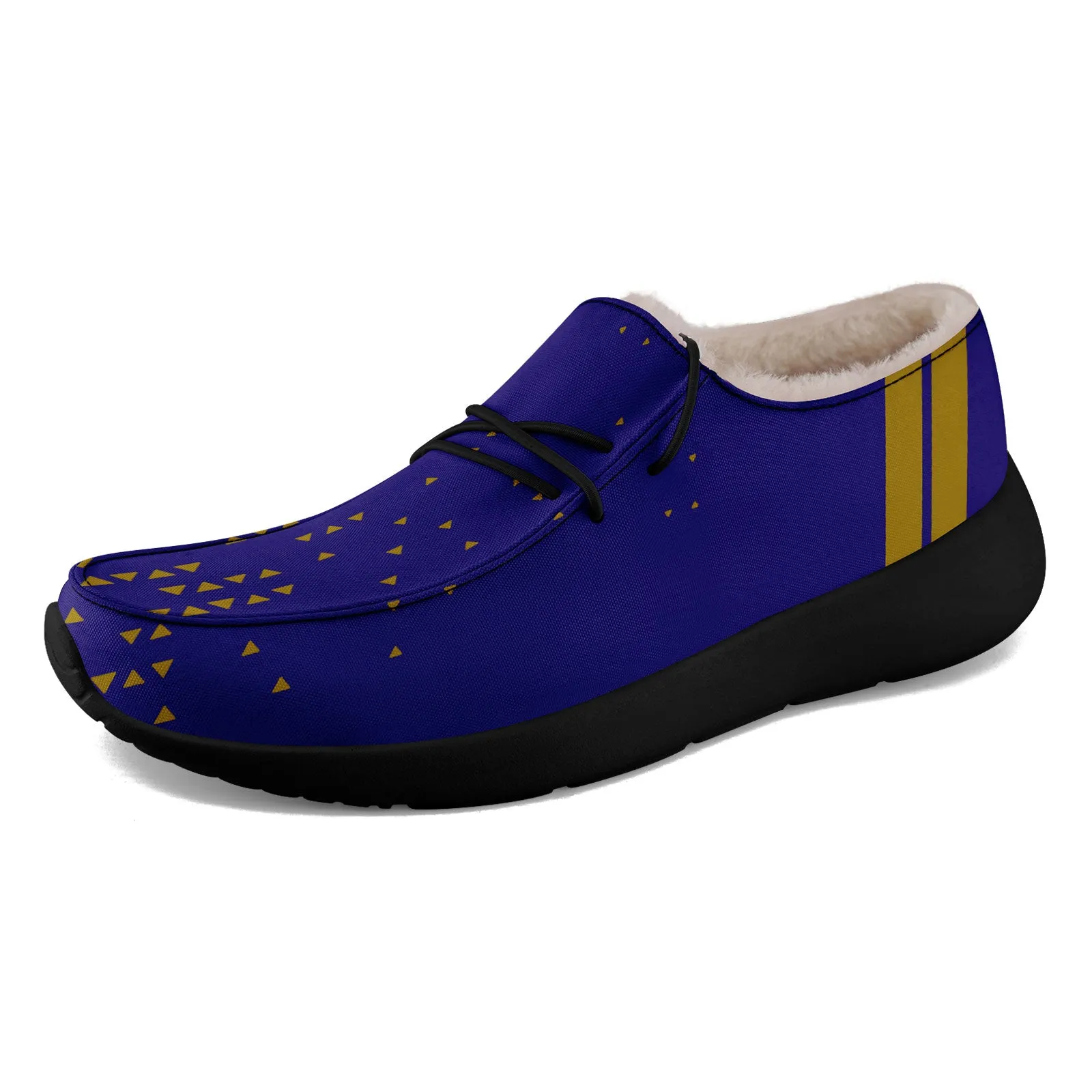 Custom Blue Yellow Baltimore Shoes Personalized Sneaker FN042-D020279-2