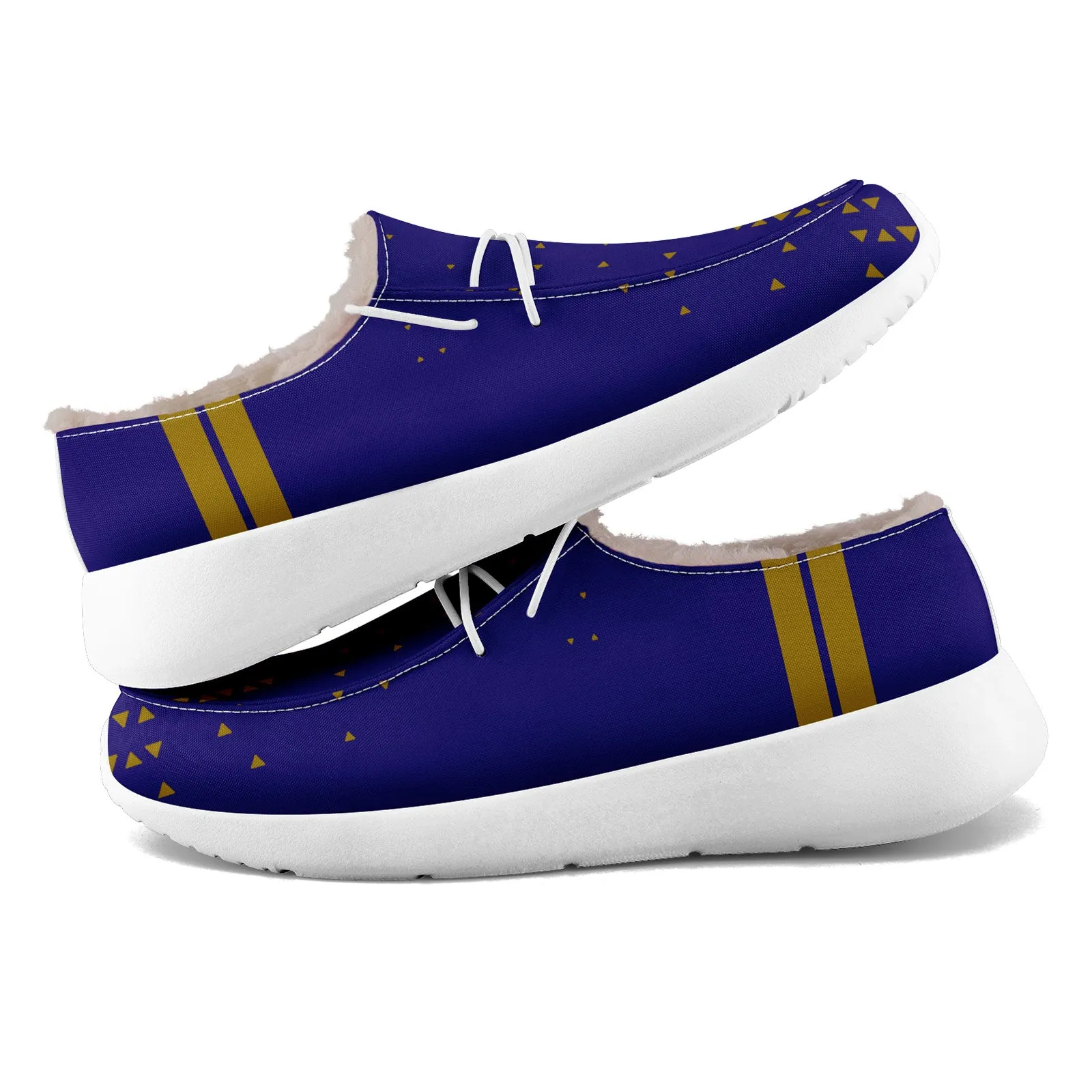 Custom Blue Yellow Baltimore Shoes Personalized Sneaker FN042-D020279-2