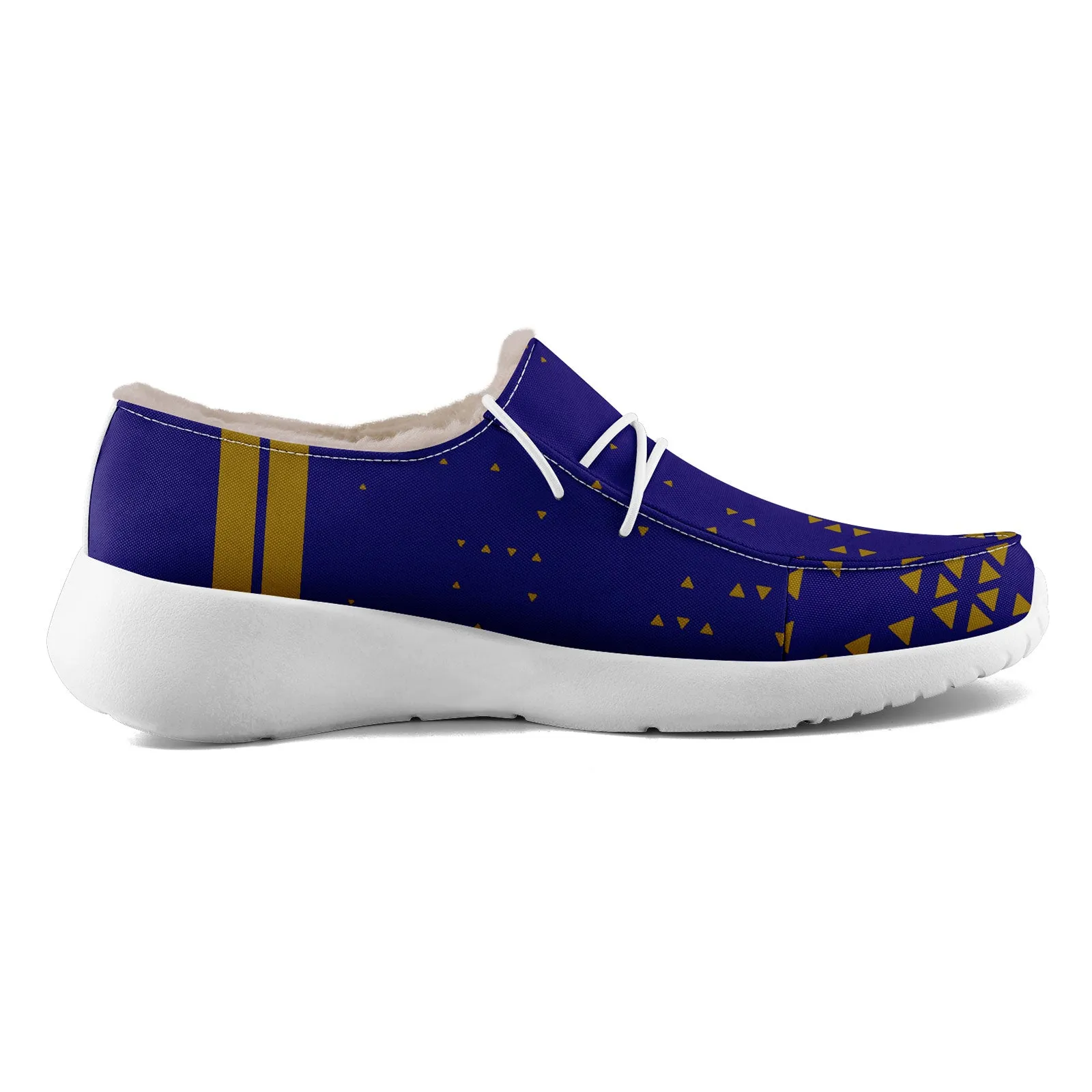 Custom Blue Yellow Baltimore Shoes Personalized Sneaker FN042-D020279-2