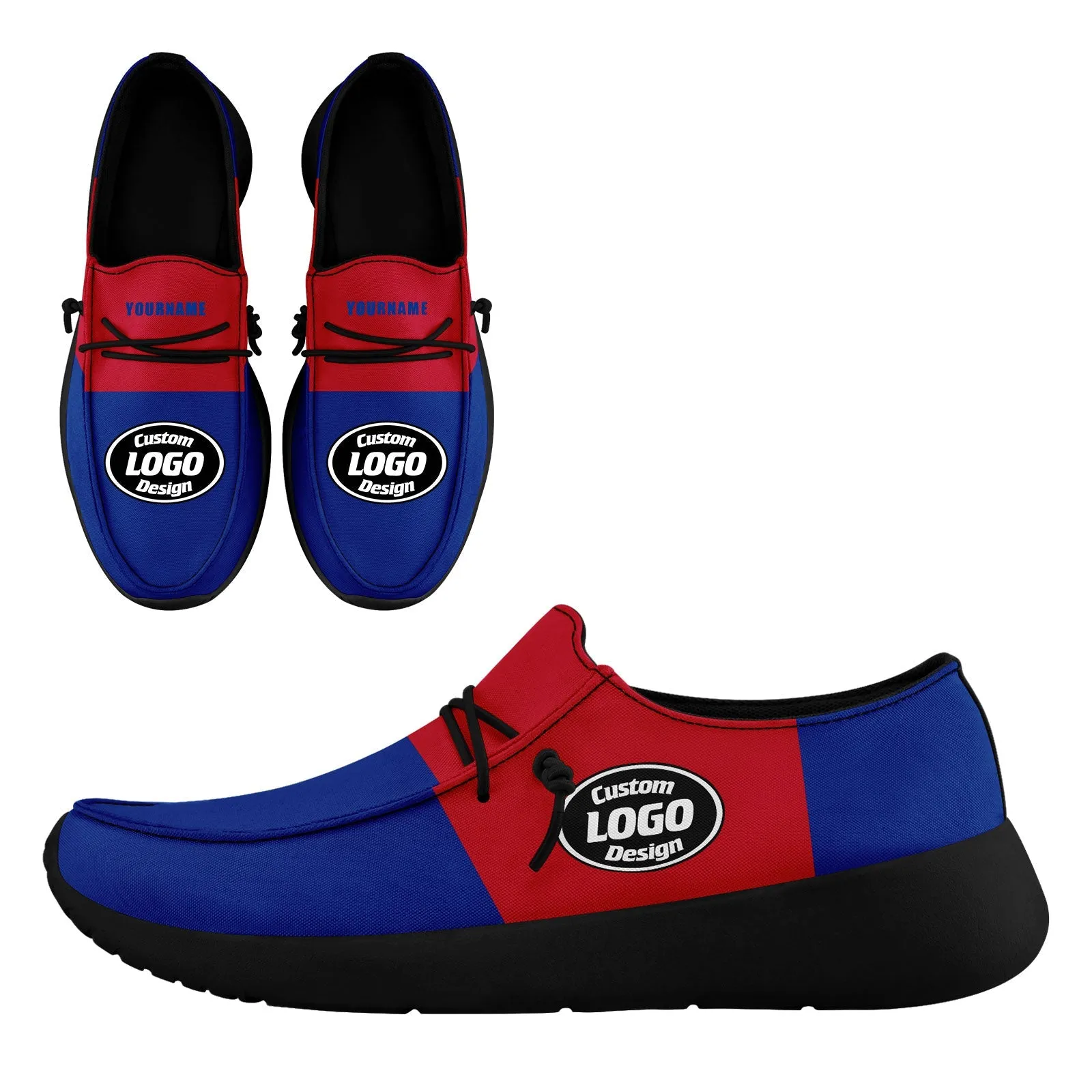 Custom Buffalo Blue Red Shoes Personalized Sneaker FN018-D020278-4 Custom Online