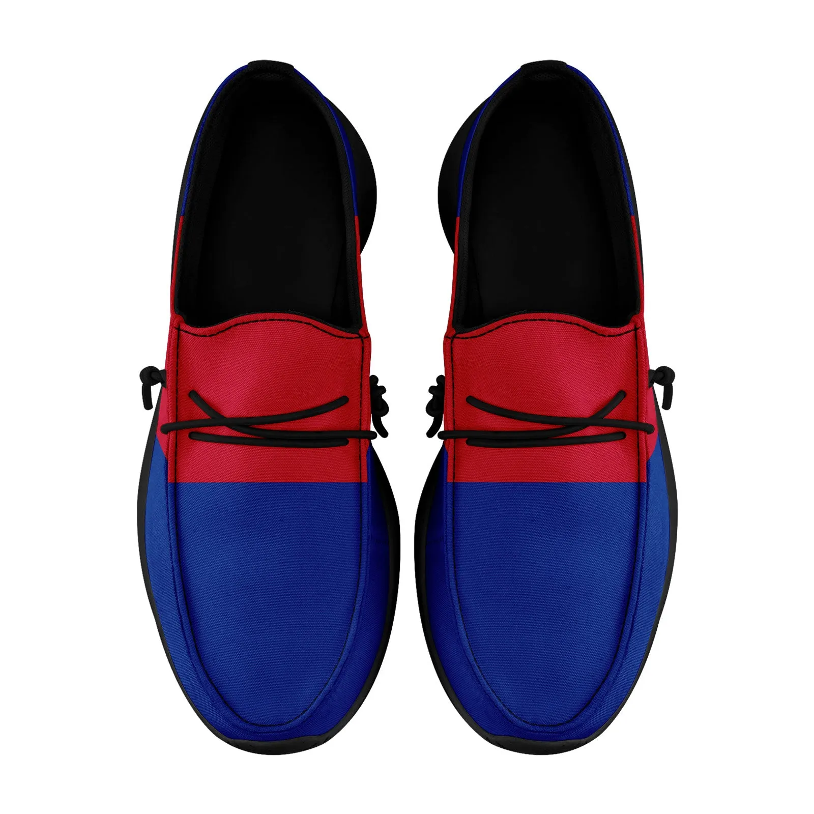 Custom Buffalo Blue Red Shoes Personalized Sneaker FN018-D020278-4