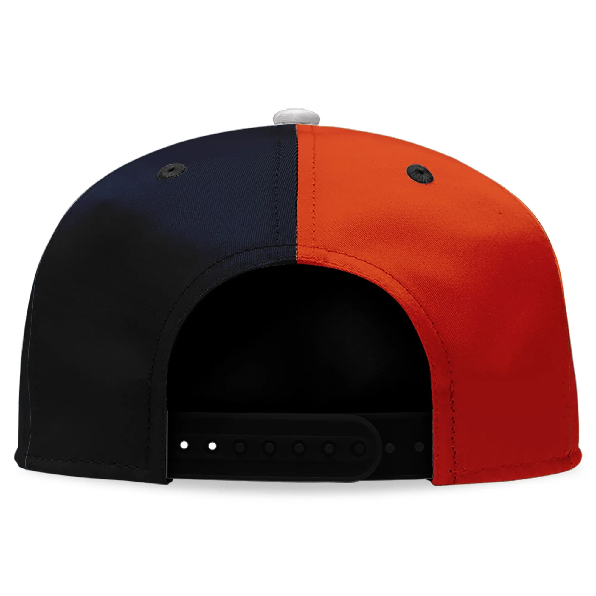 Custom Deep Blue Orange Illinois MaxSoul Shoes and Hat Combo Offer Personalized Combo ZH-D028017-4