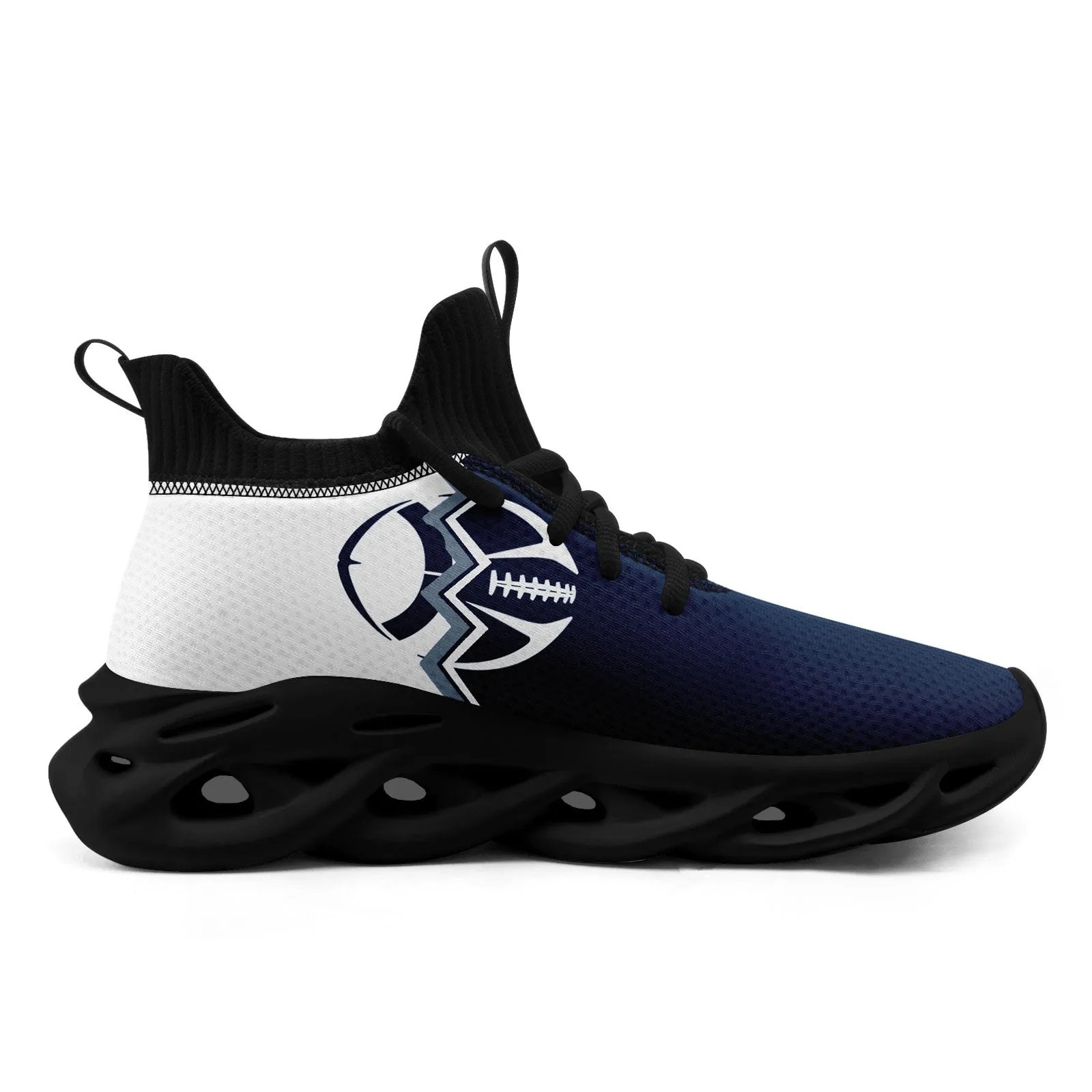 Custom Deep Blue White Texas Maxsoul Shoes Personalized Sneaker FN030A-D028017-5