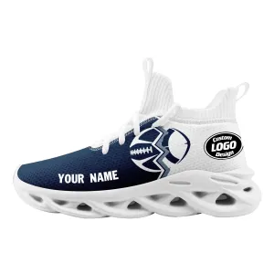 Custom Deep Blue White Texas Maxsoul Shoes Personalized Sneaker FN030A-D028017-5