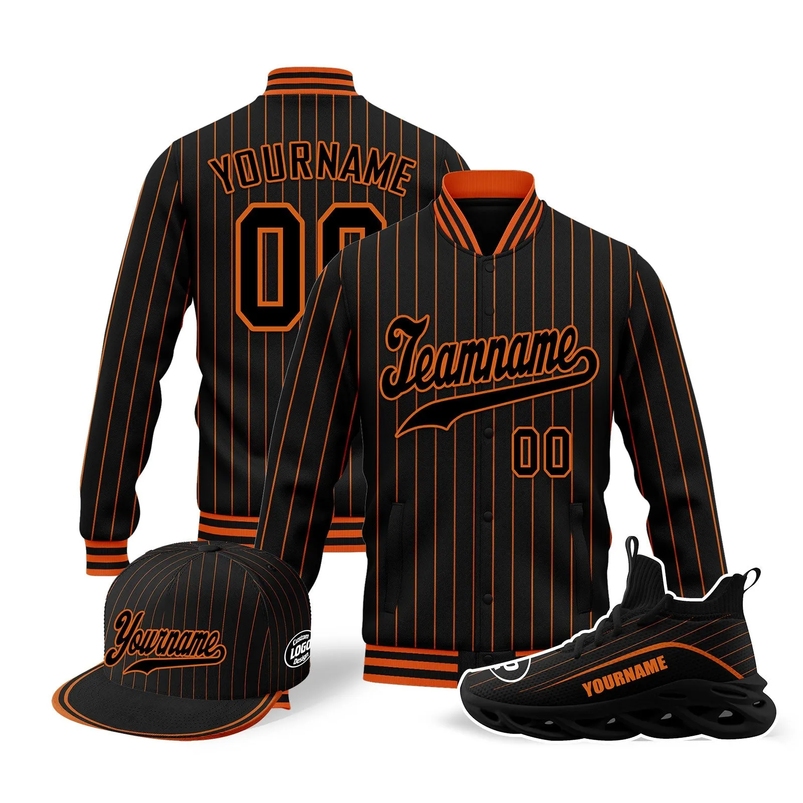 Custom Jacket MaxSoul Shoes and Hat Combo Offer Personalized Combo ZH-D020239-3