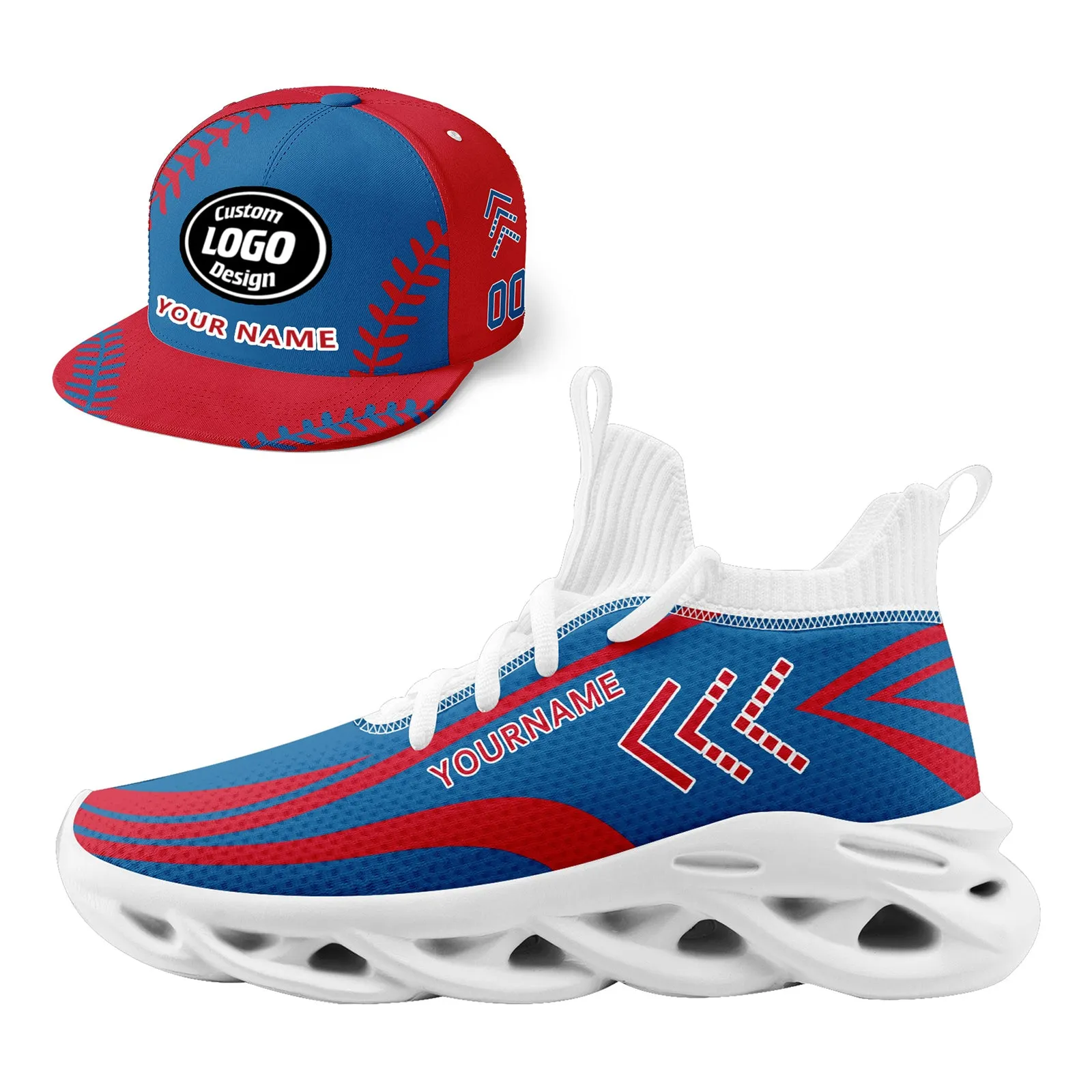 Custom MaxSoul Shoes and Hat Combo Offer Personalized Combo ZH-D023027-4