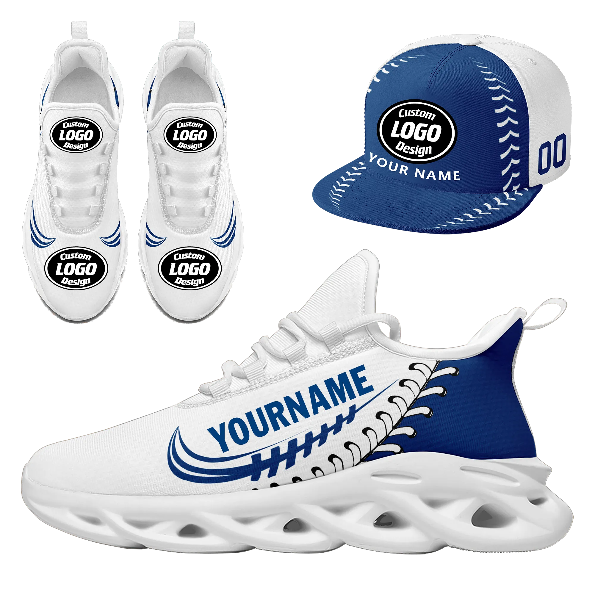 Custom MaxSoul Shoes and Hat Combo Personalized JH-bd0b00ea-ab