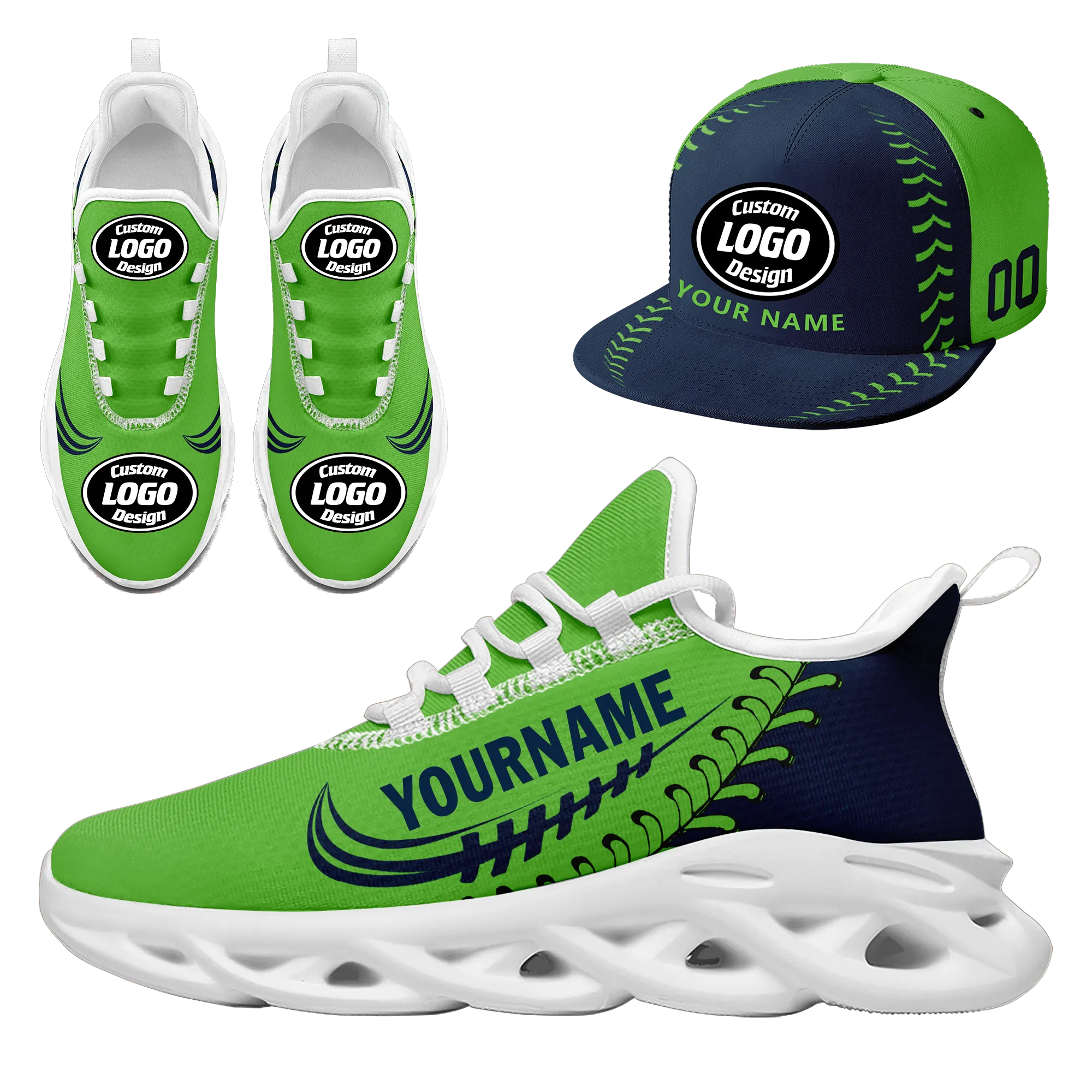 Custom MaxSoul Shoes and Hat Combo Personalized JH-bd0b00ea-ae