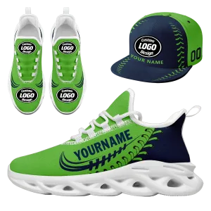 Custom MaxSoul Shoes and Hat Combo Personalized JH-bd0b00ea-ae