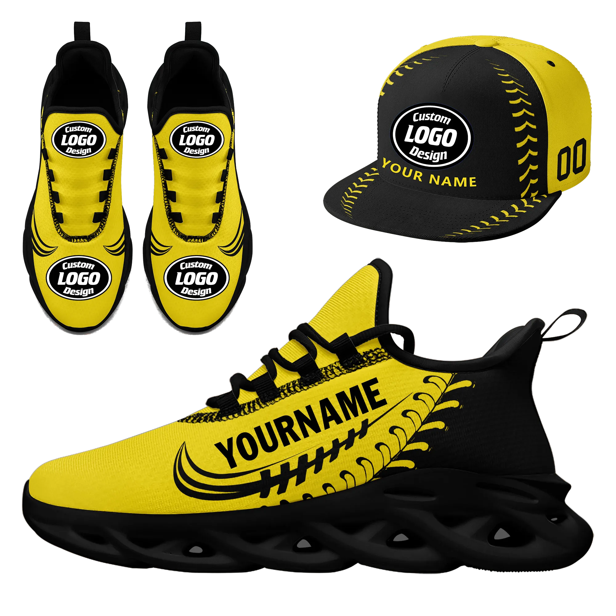 Custom MaxSoul Shoes and Hat Combo Personalized JH-bd0b00ea-b7