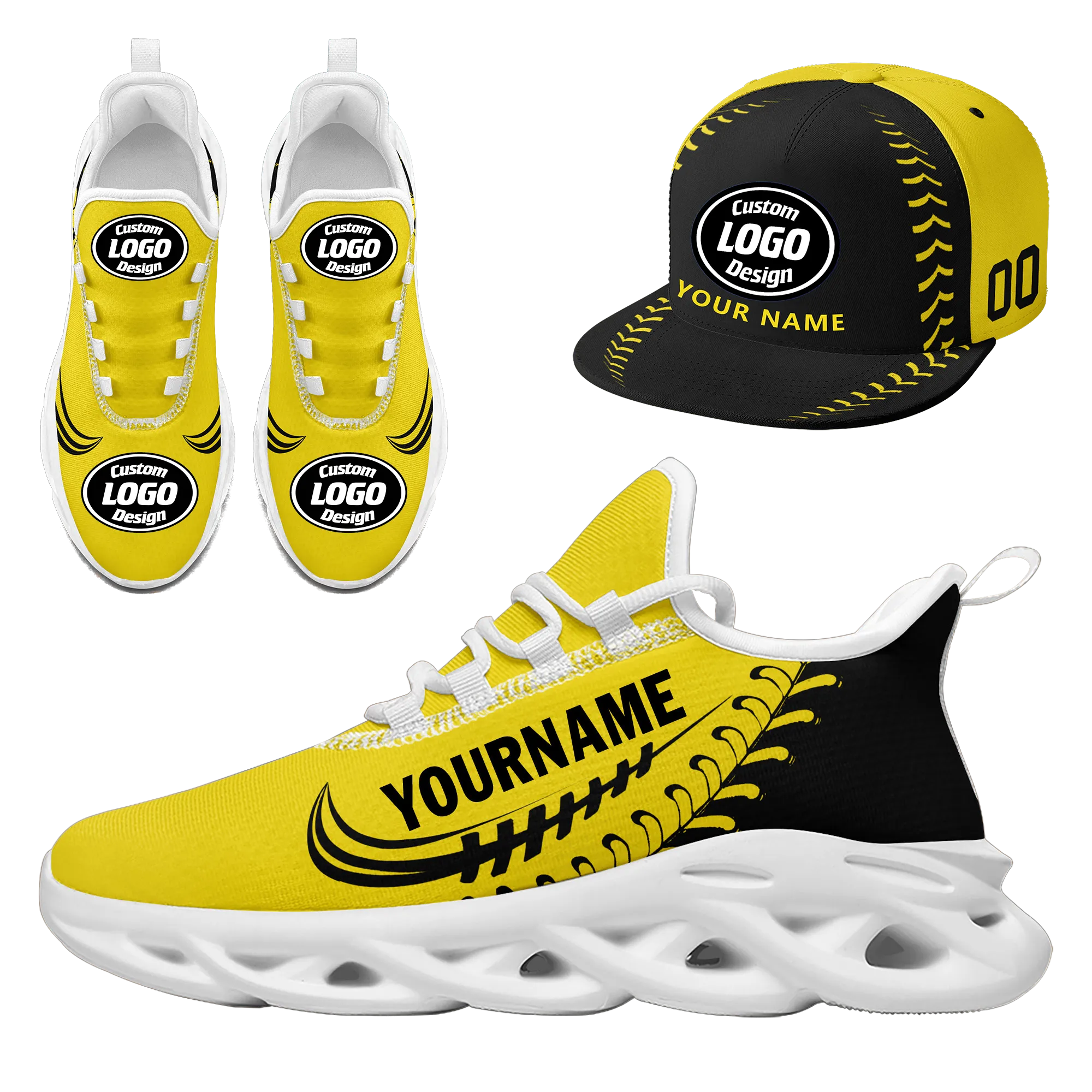 Custom MaxSoul Shoes and Hat Combo Personalized JH-bd0b00ea-b7