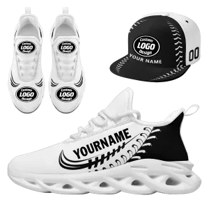 Custom MaxSoul Shoes and Hat Combo Personalized JH-bd0b00ea-bf