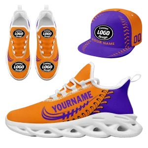 Custom MaxSoul Shoes and Hat Combo Personalized JH-bd0b00ea-cb