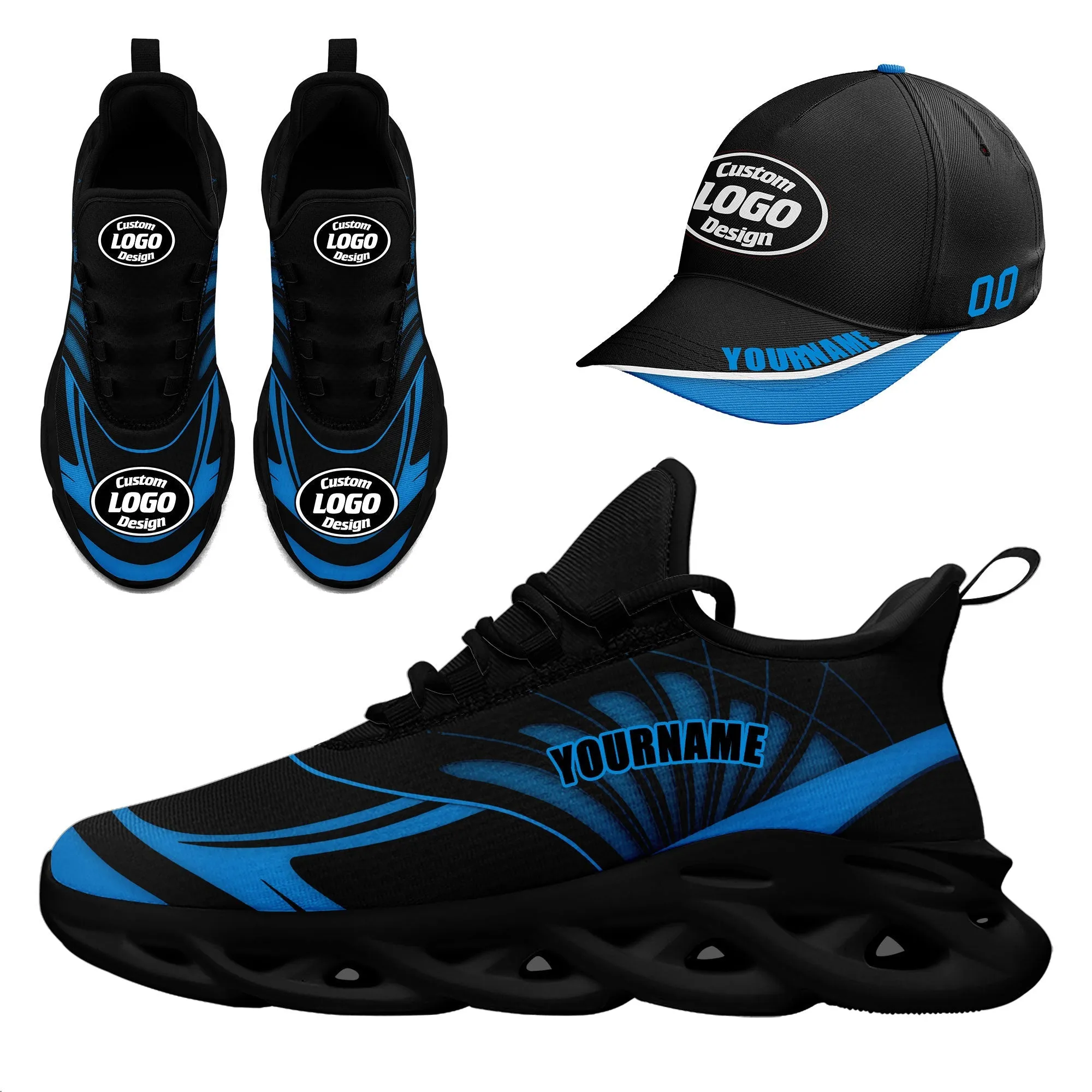 Custom MaxSoul Shoes and Hat Combo Personalized JH-D020105-6