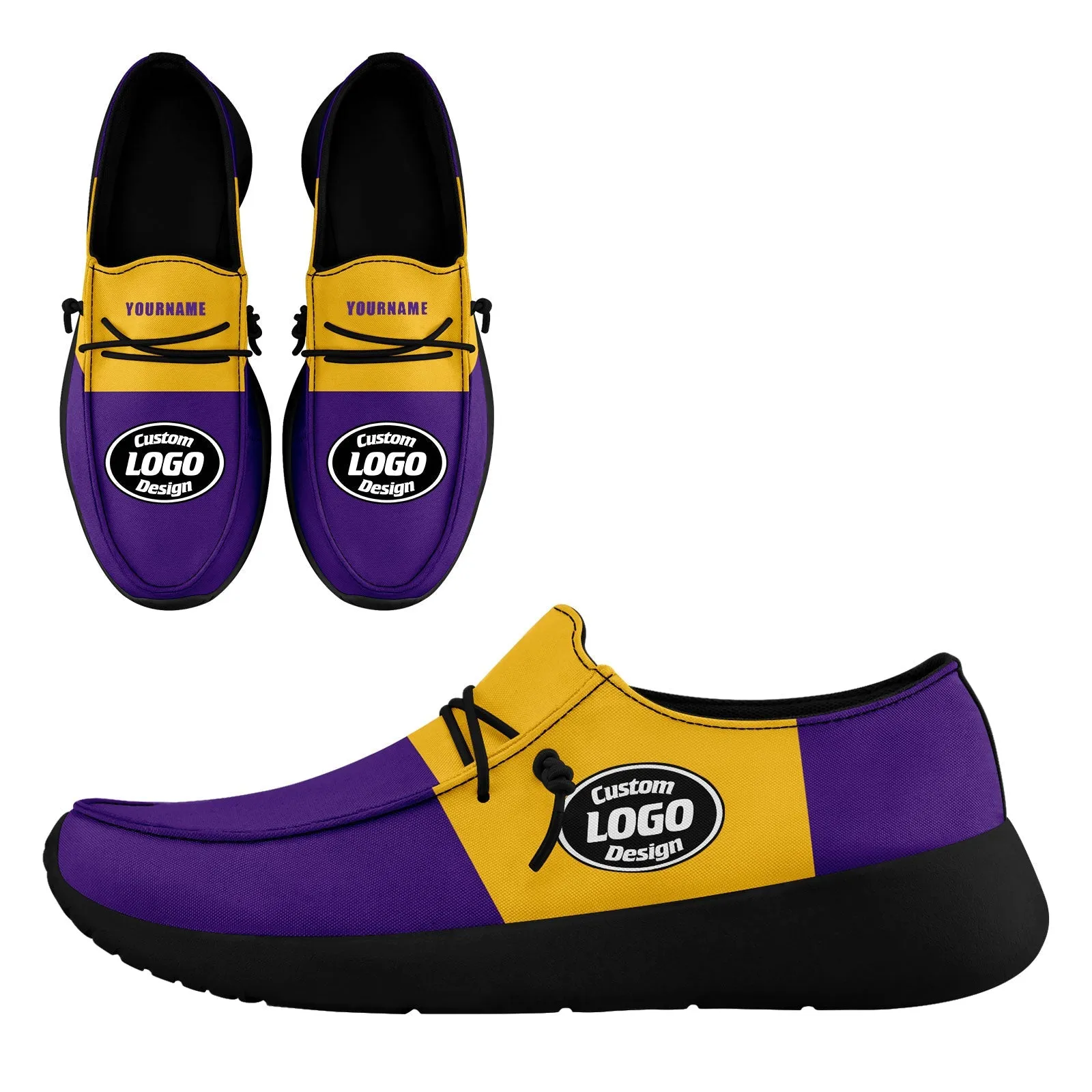 Custom Minnesota Purple Yellow Shoes Personalized Sneaker FN018-D020278-17 Custom Online