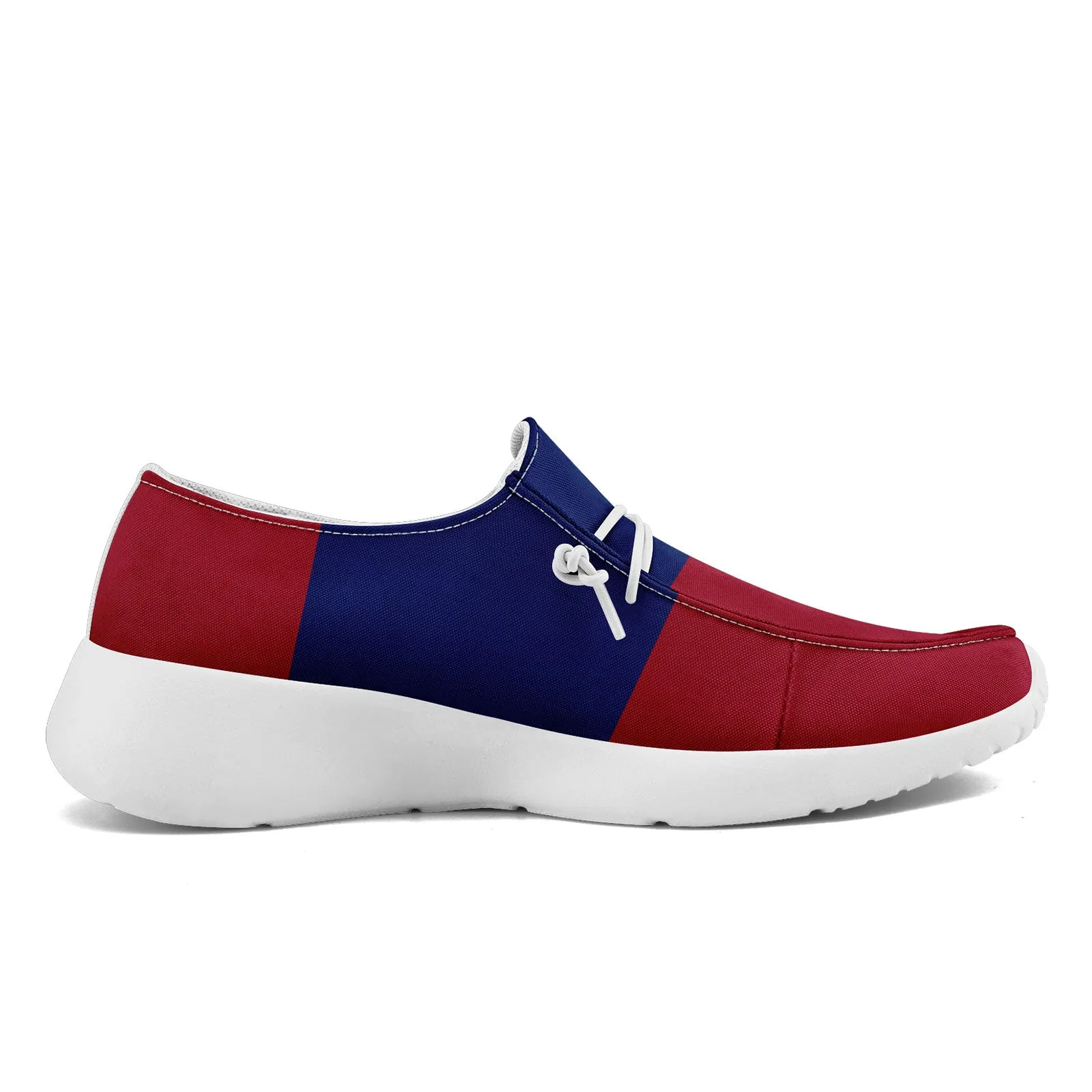 Custom New York Red Blue Shoes Personalized Sneaker FN018-D020278-21