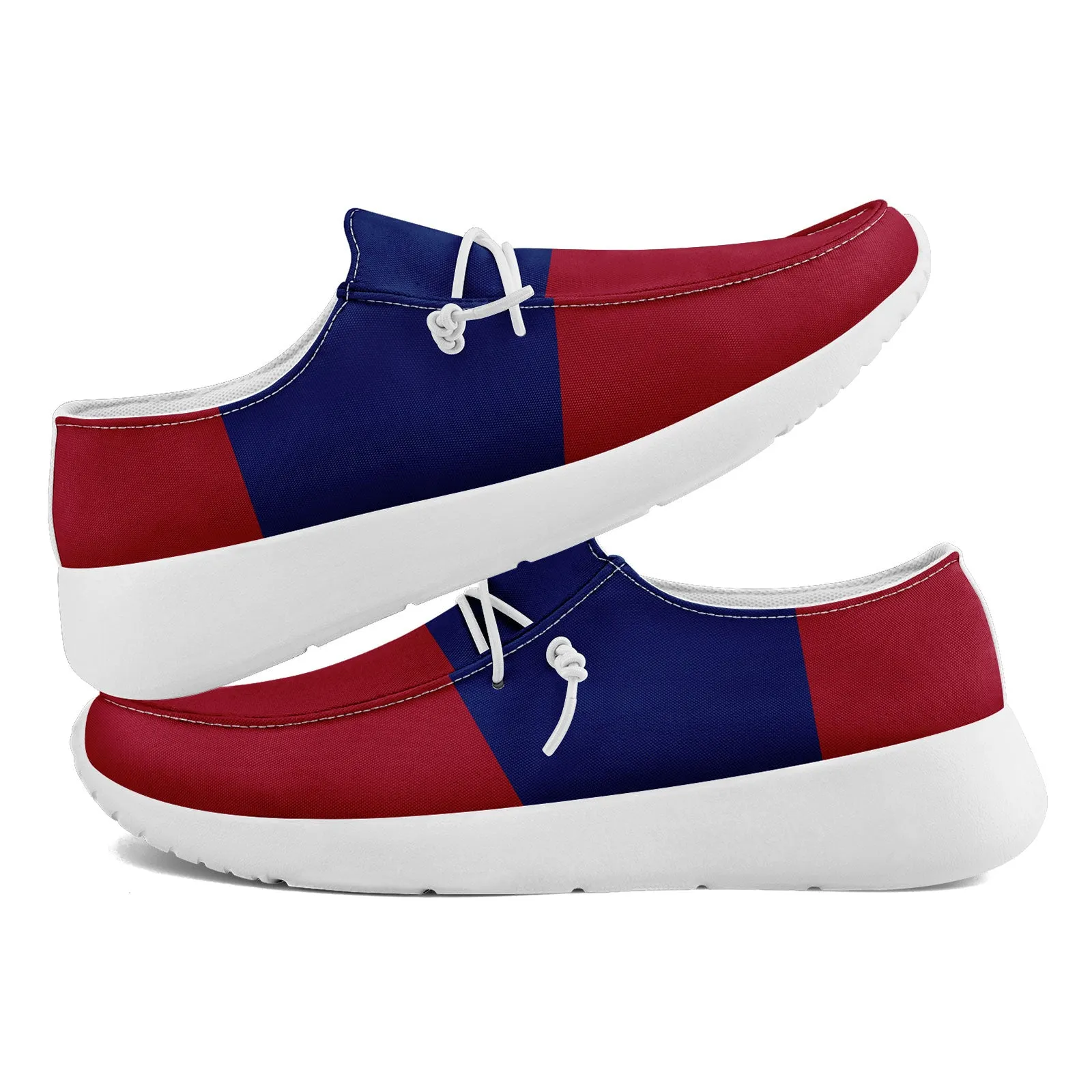 Custom New York Red Blue Shoes Personalized Sneaker FN018-D020278-21