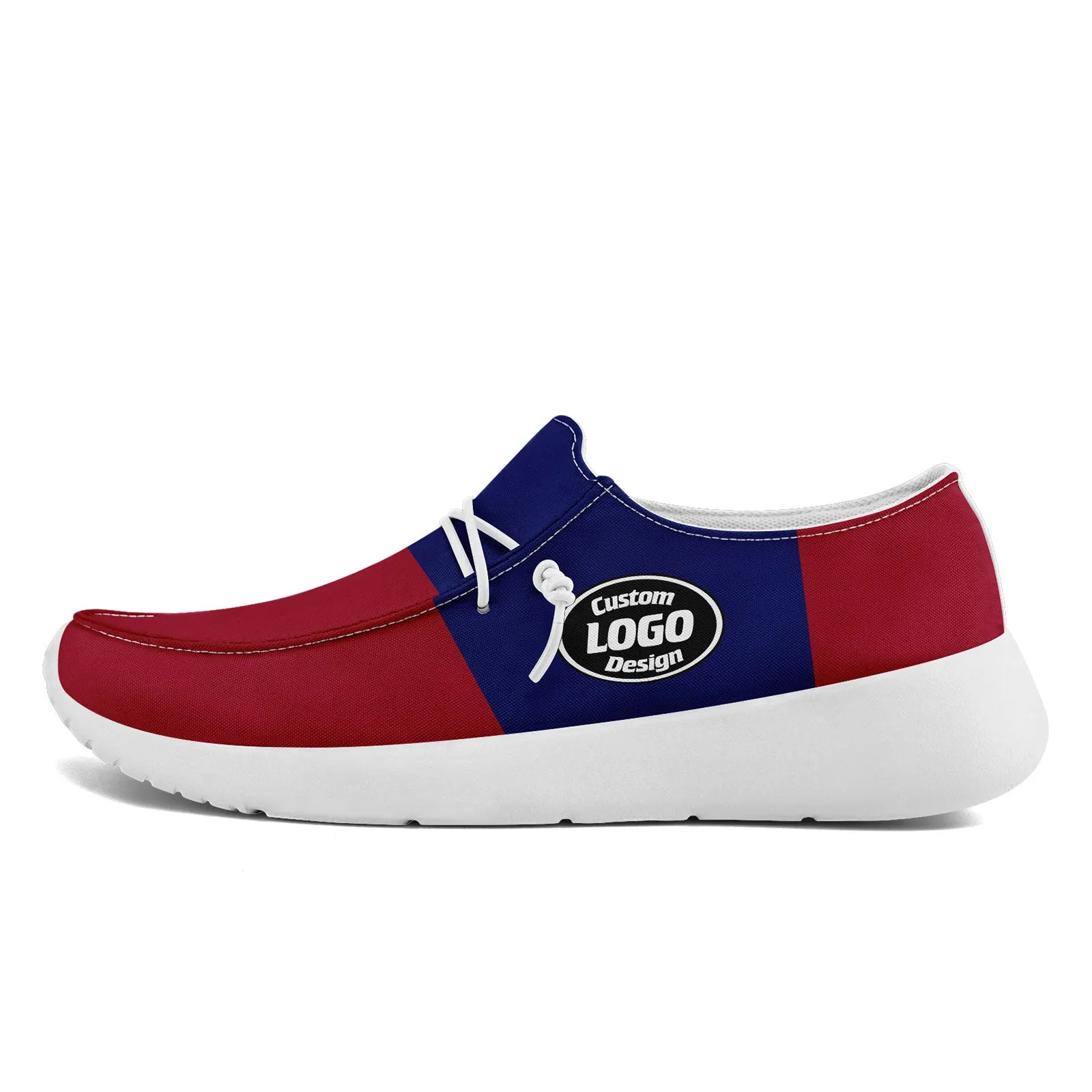 Custom New York Red Blue Shoes Personalized Sneaker FN018-D020278-21