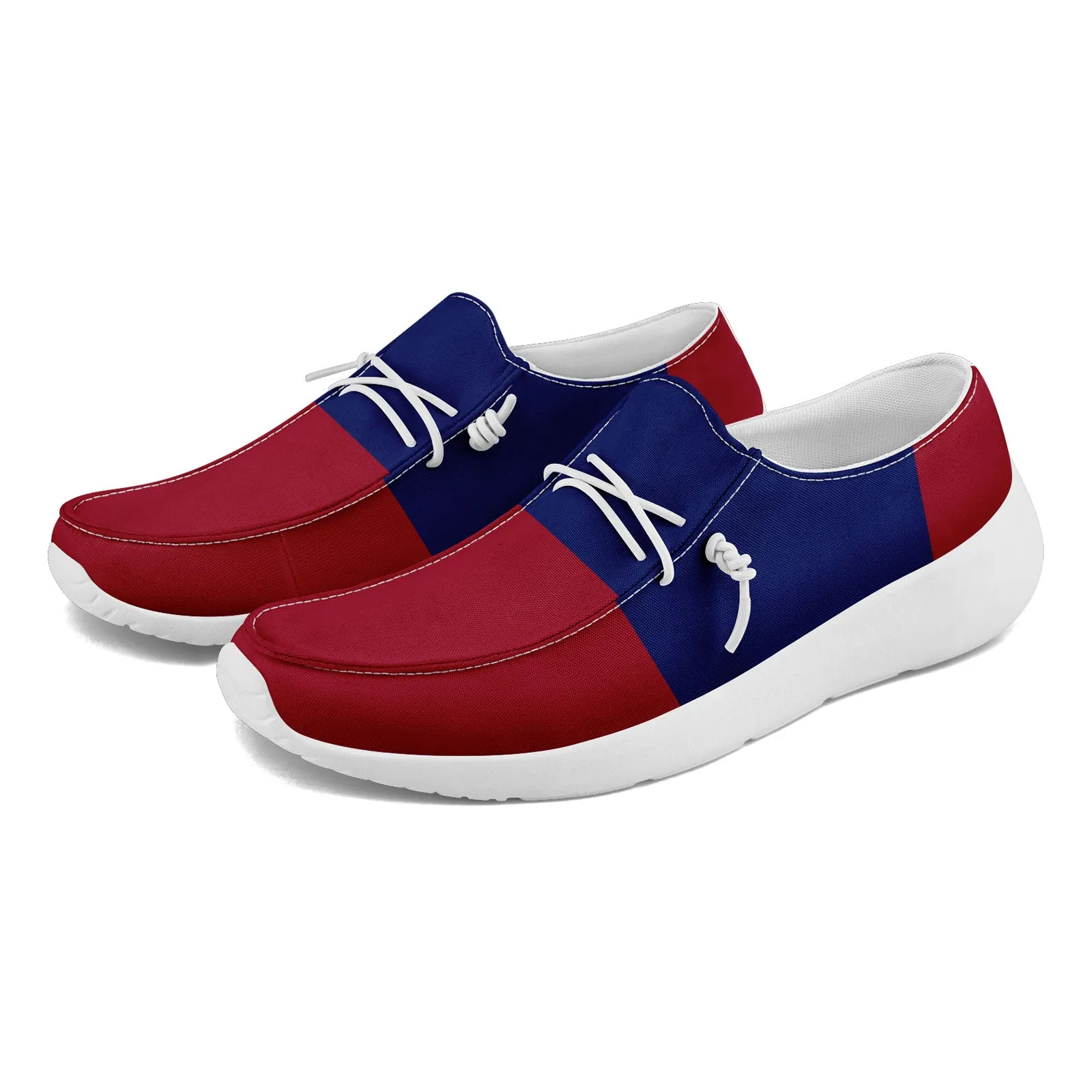 Custom New York Red Blue Shoes Personalized Sneaker FN018-D020278-21