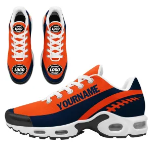 Custom Orange Blue TN Shoes Personalized Sneakers TN-D020077-10