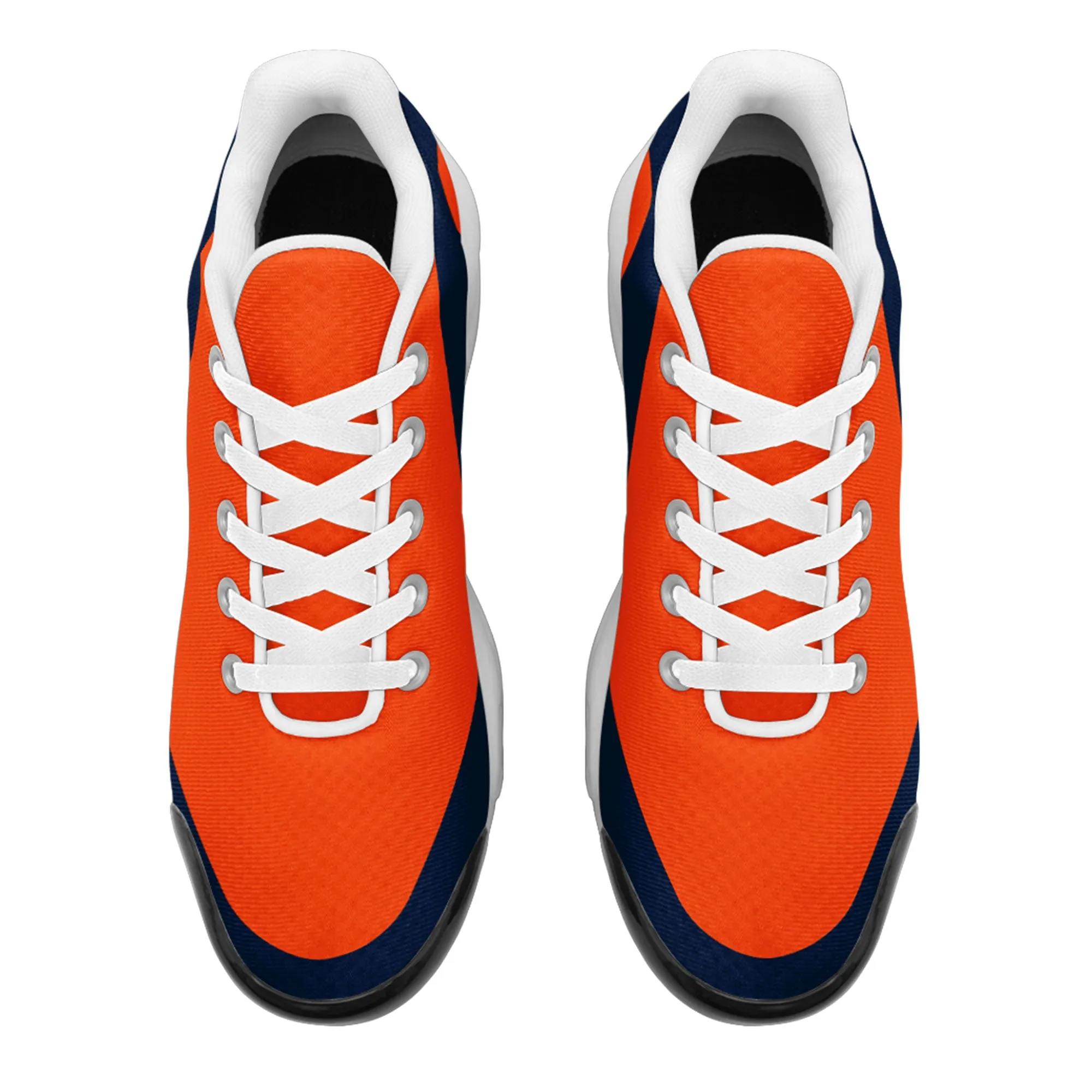 Custom Orange Blue TN Shoes Personalized Sneakers TN-D020077-10