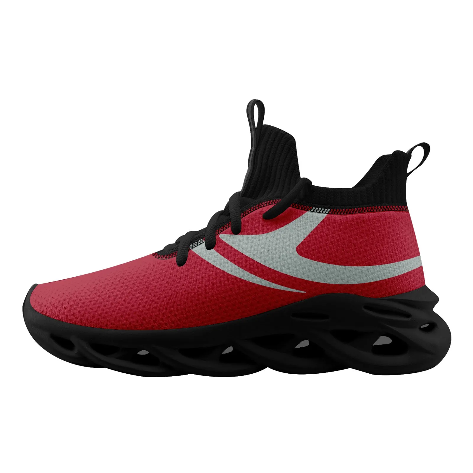 Custom Red Atlanta Maxsoul Shoes Personalized Sneaker FN030-D025004-2