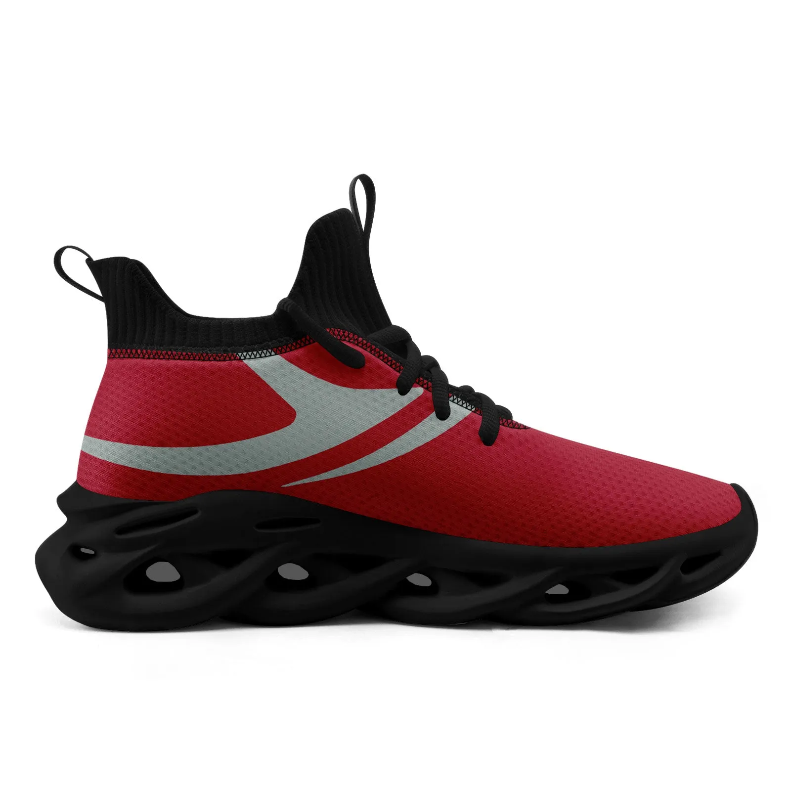 Custom Red Atlanta Maxsoul Shoes Personalized Sneaker FN030-D025004-2