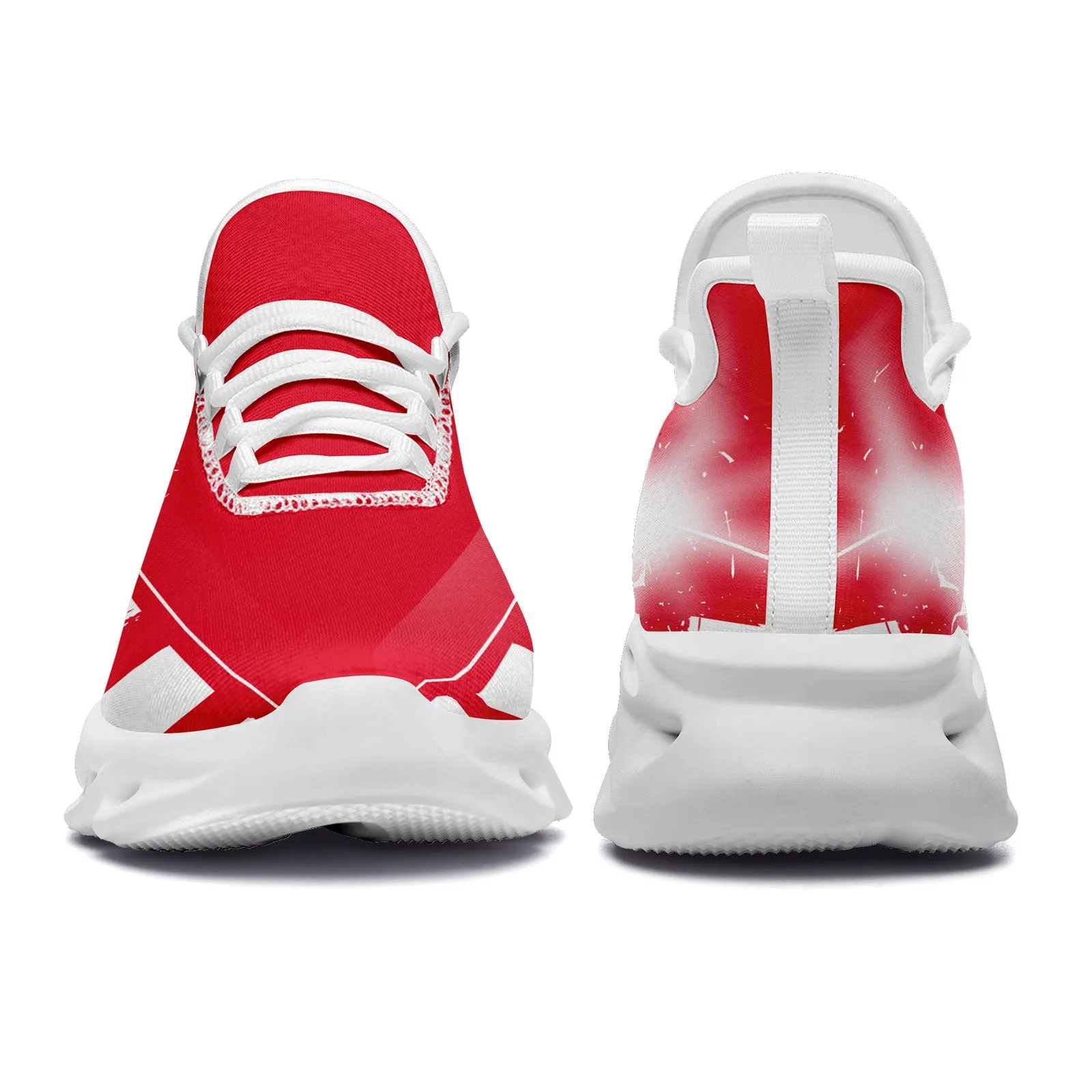 Custom Red White Kansas City MaxSoul Shoes and Hat Combo Offer Personalized Combo ZH-D020264-18