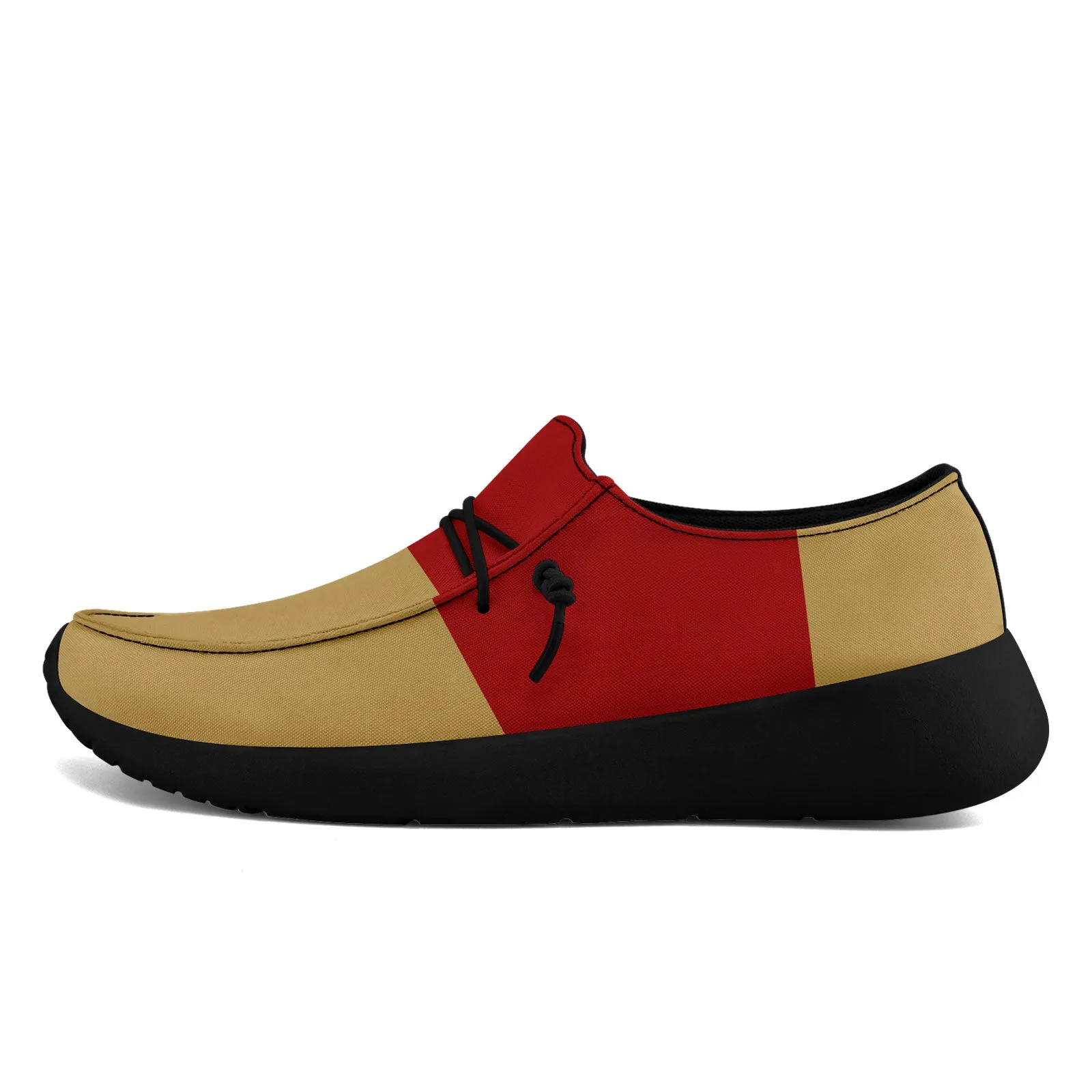 Custom San Francisco Yellow Red Shoes Personalized Sneaker FN018-D020278-25