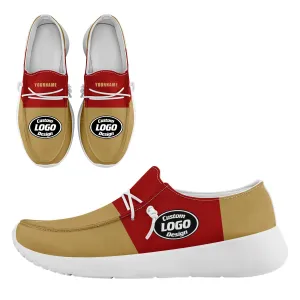 Custom San Francisco Yellow Red Shoes Personalized Sneaker FN018-D020278-25