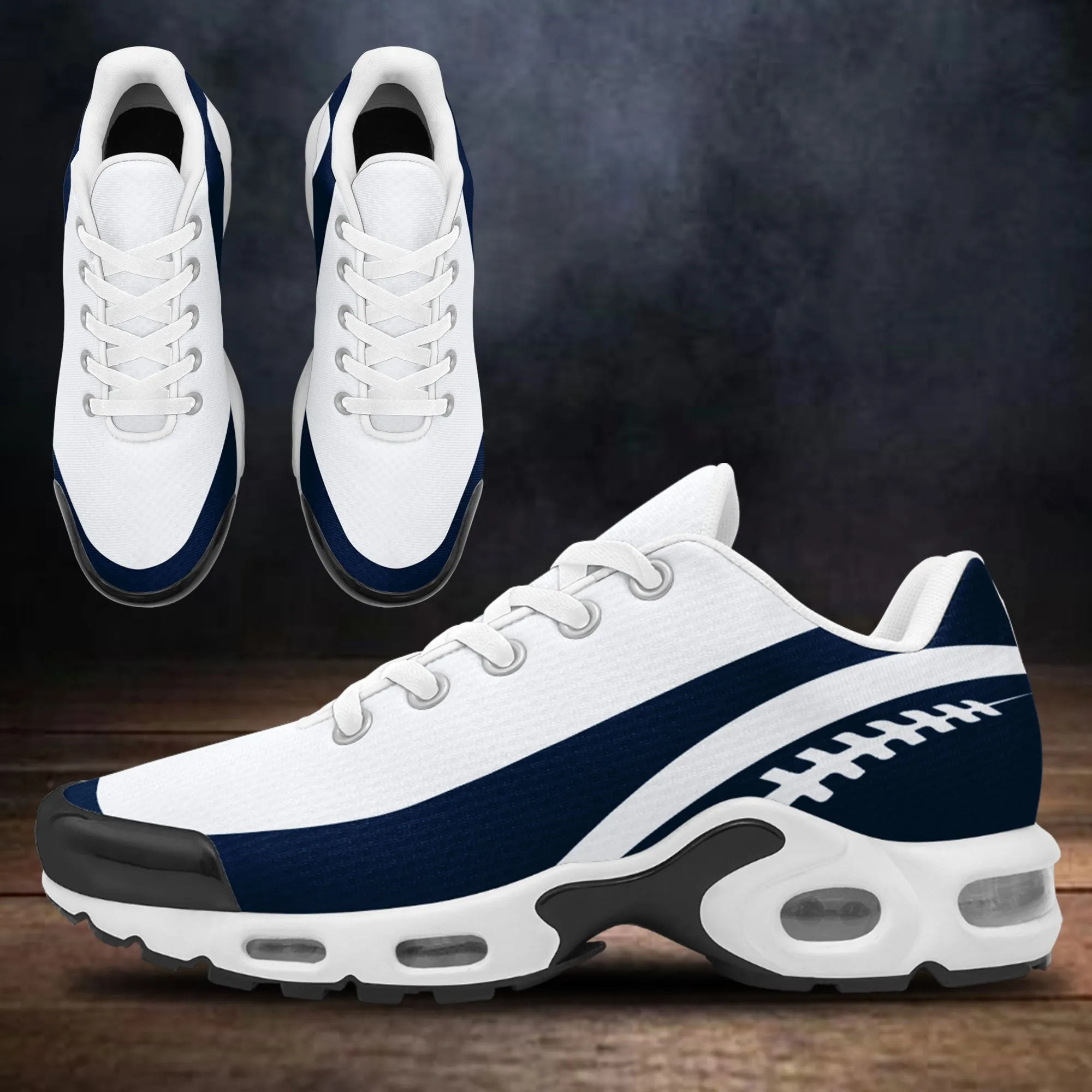 Custom White Black TN Shoes Personalized Sneakers TN-D020077-9