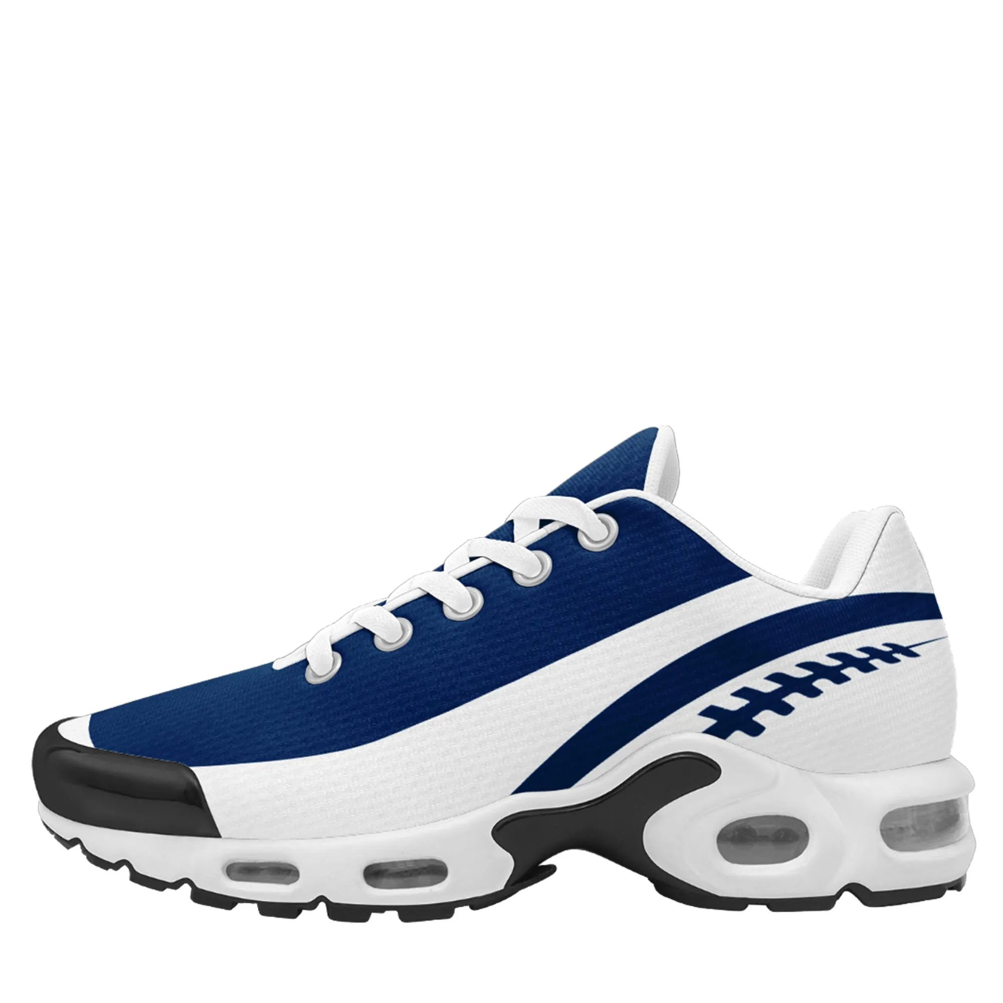 Custom White Blue Jersey and TN Shoes Combo Offer Personalized ZH-D0200101-14