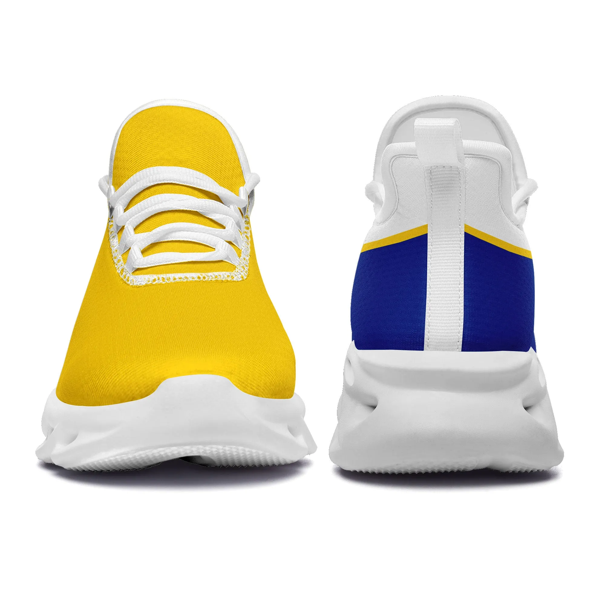 Custom Yellow Blue Jersey MaxSoul Shoes and Hat Combo Offer Personalized ZH-bd0b007e-aa