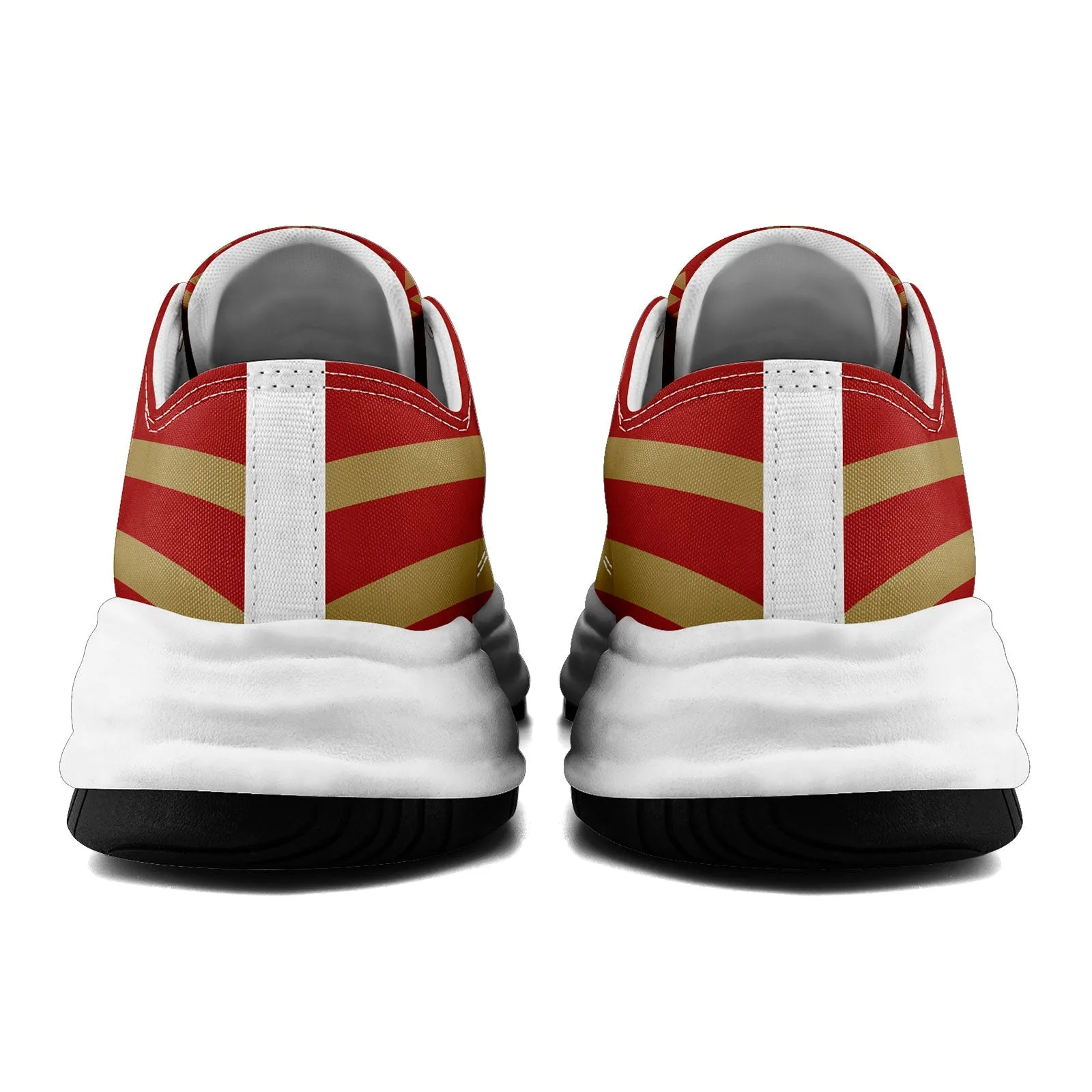 Custom Yellow Red California Shoes Personalized Sneaker FN038-D023003-25 Custom Online