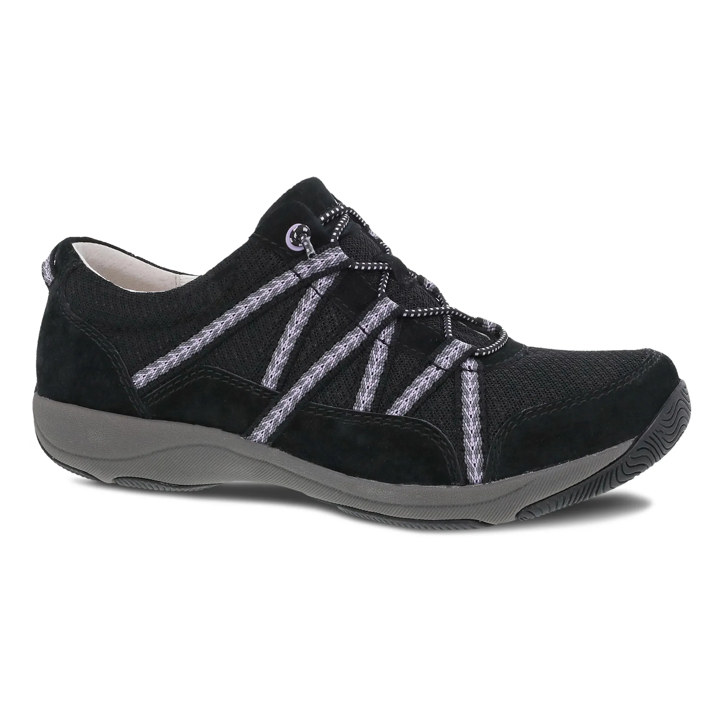 Dansko Women's Harlyn Sneaker - Black Suede