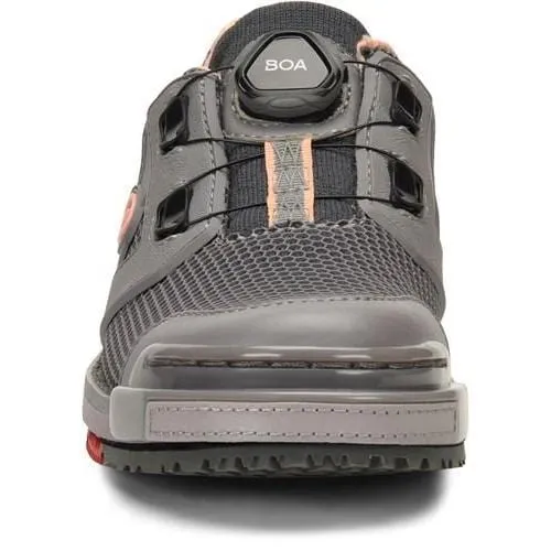 Dexter Womens SST 8 Power Frame BOA Right or Left Hand Grey/Peach Bowling Shoes