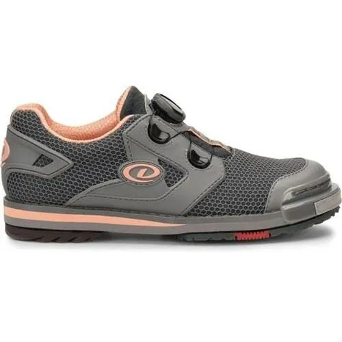 Dexter Womens SST 8 Power Frame BOA Right or Left Hand Grey/Peach Bowling Shoes