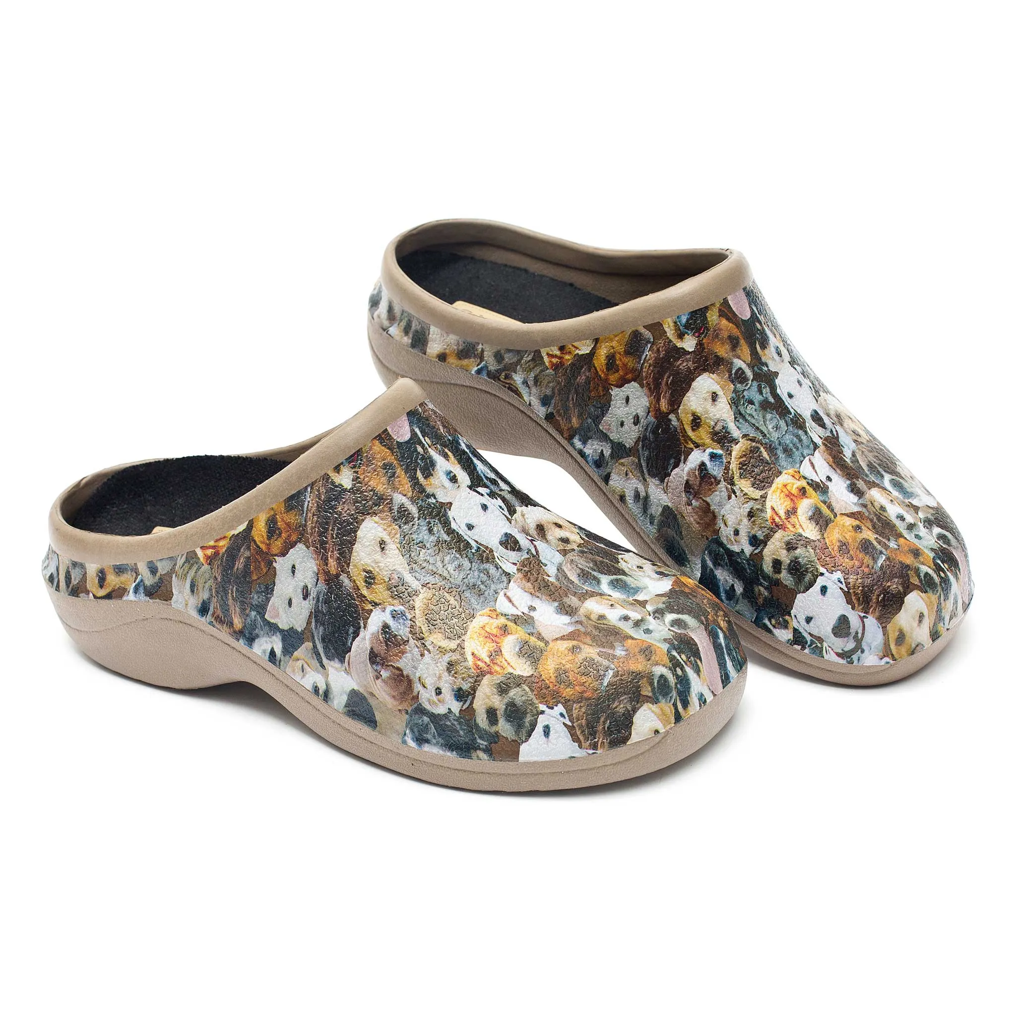 Dogs Classic Women's Clogs