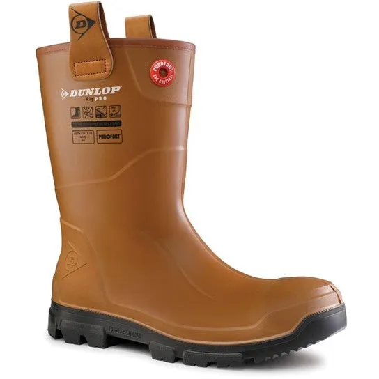 Dunlop Purofort RigPRO S5 Safety Rigger Boot | Steel Toe Cap | LJ2HR42