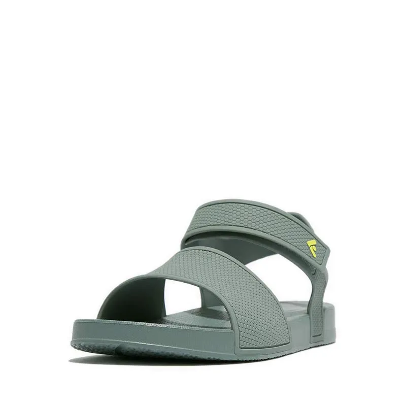 Fitflop Iqushion Kid's Junior Ergonomic Back-Strap Sandals - Greystone